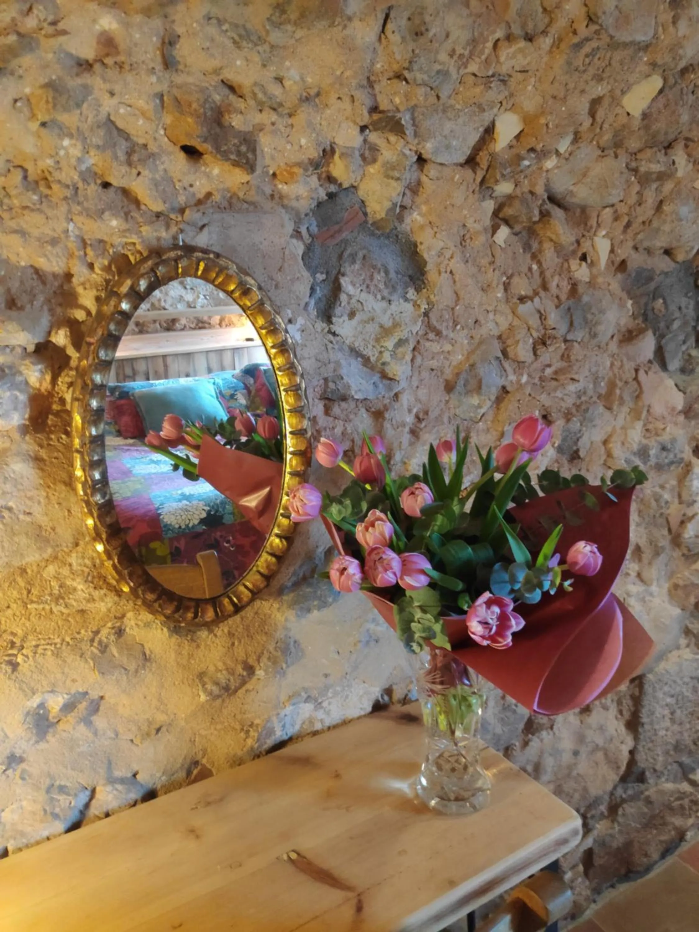 Bedroom in Mas Del Llop Blanc - Dog friendly Hostal Rural - B&B