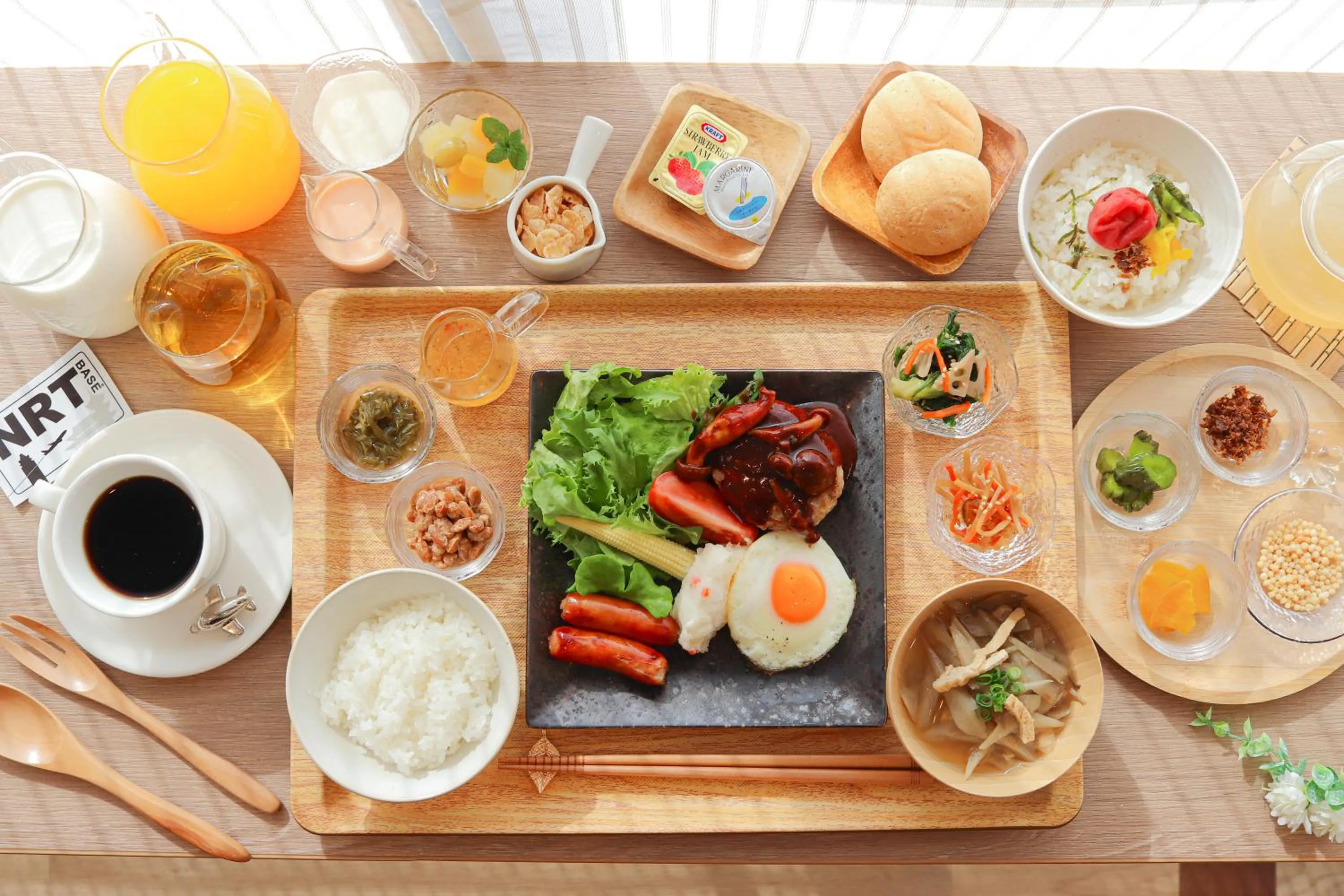 Breakfast in Tabino Hotel EXpress Narita