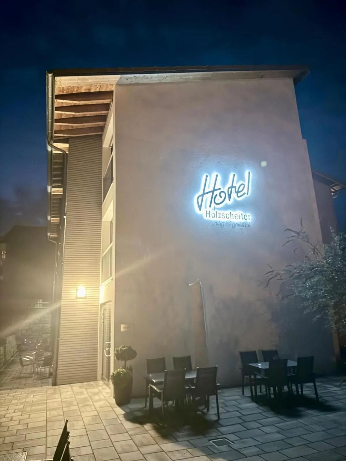 Property building in Hotel Holzscheiter