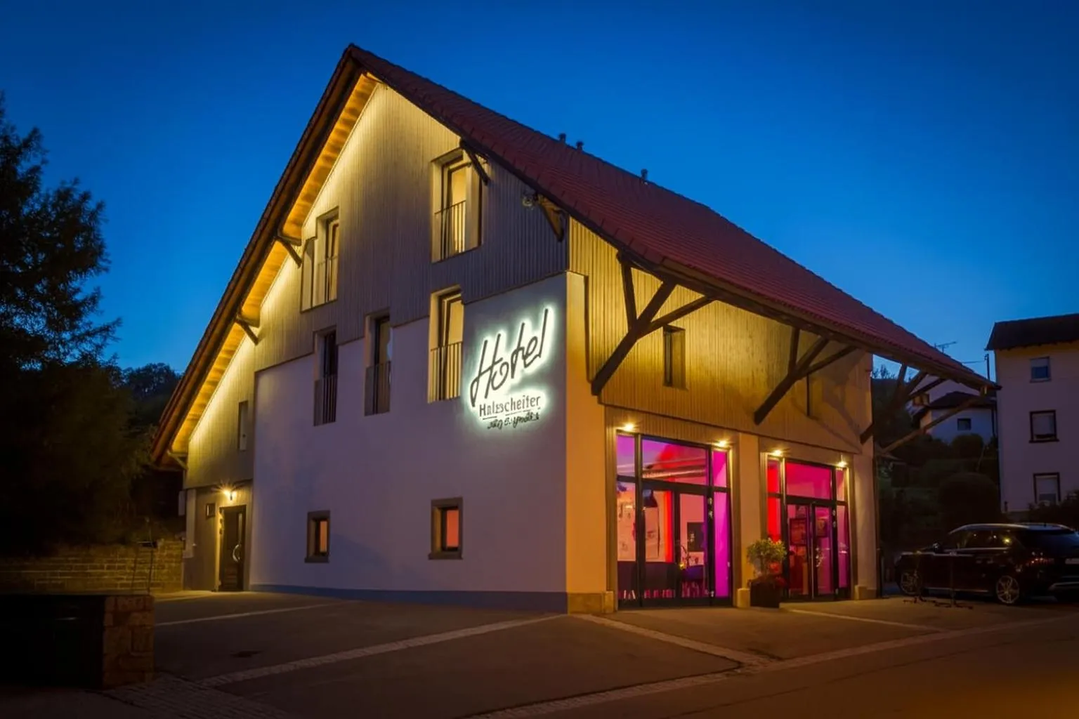 Property building in Hotel Holzscheiter