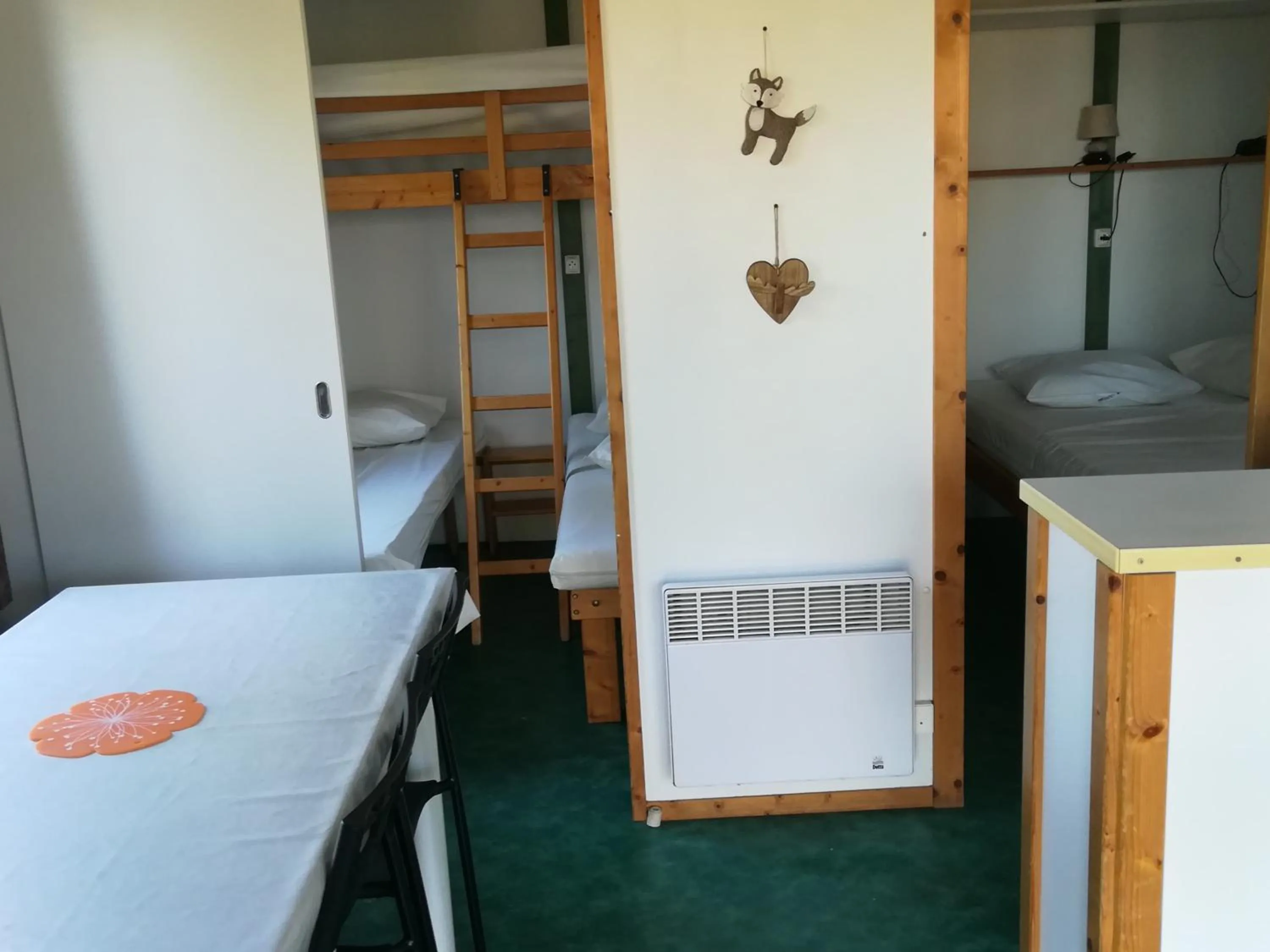 Bed in Les Chalets d'Argentouleau