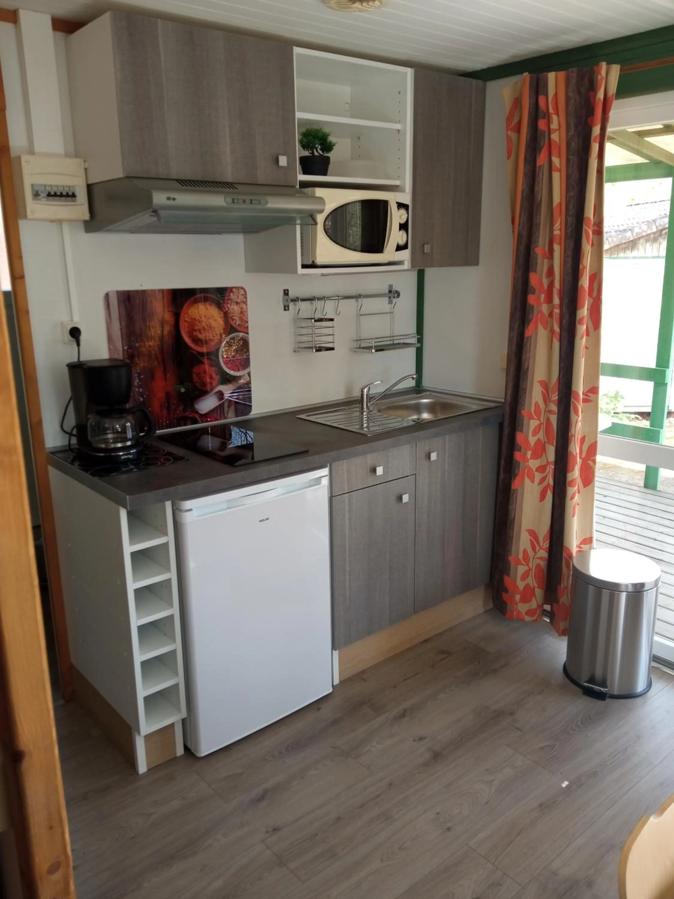 Kitchen or kitchenette in Les Chalets d'Argentouleau