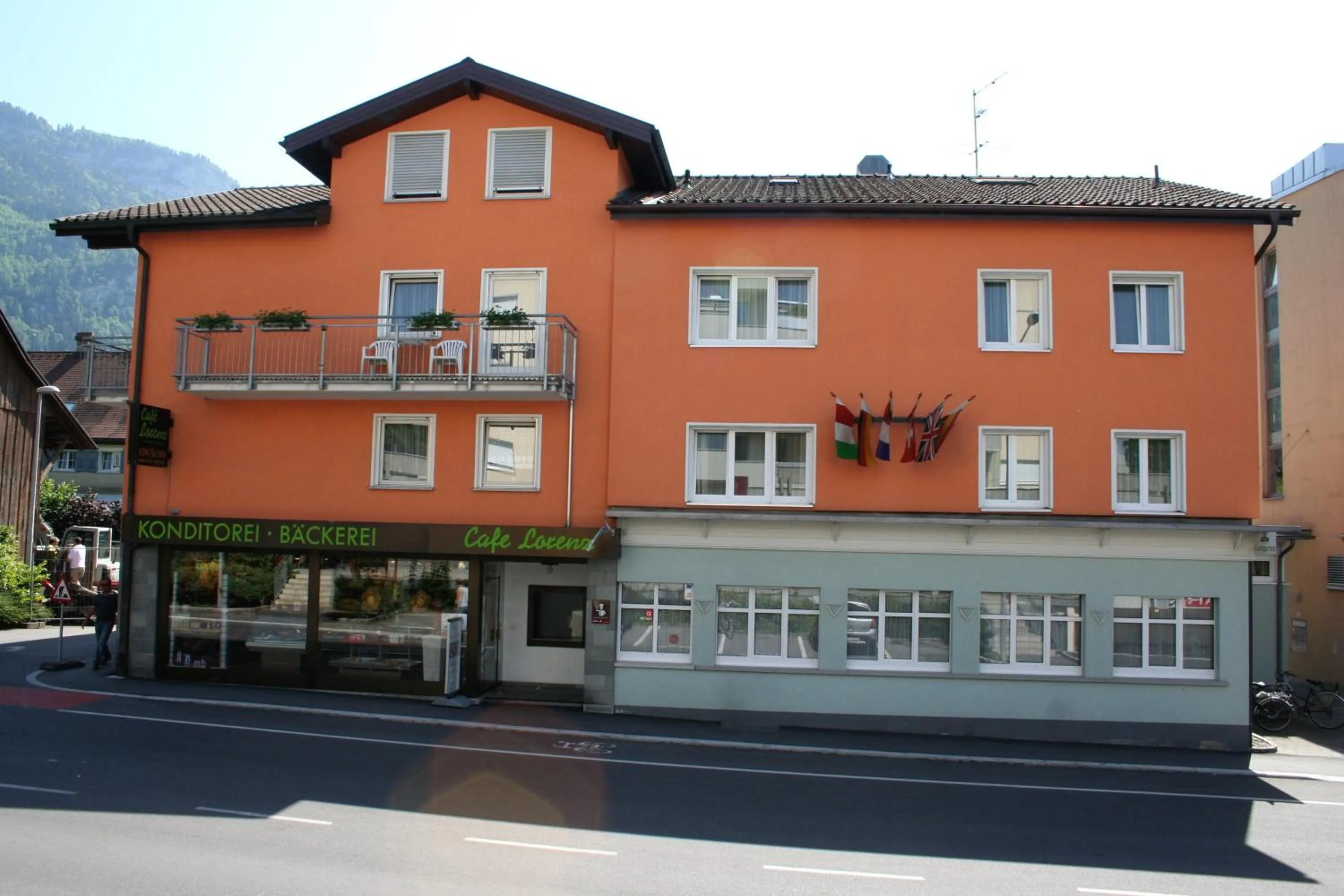Property building in Hotel Cafe Lorenz