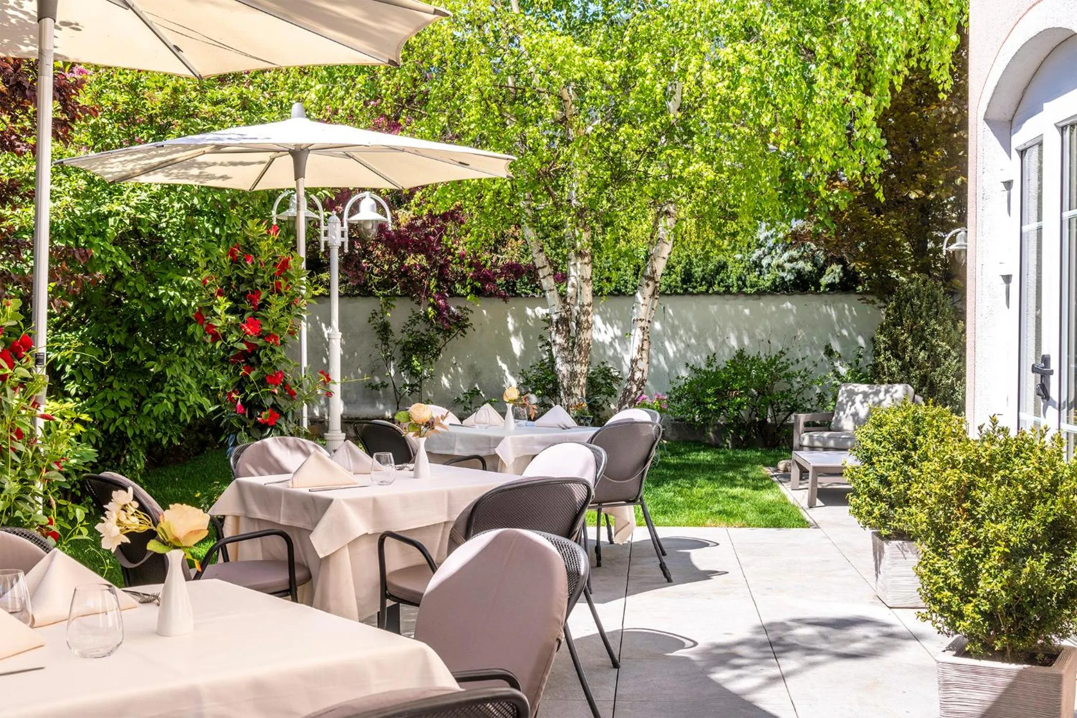 Garden in Hotel Rosskopf