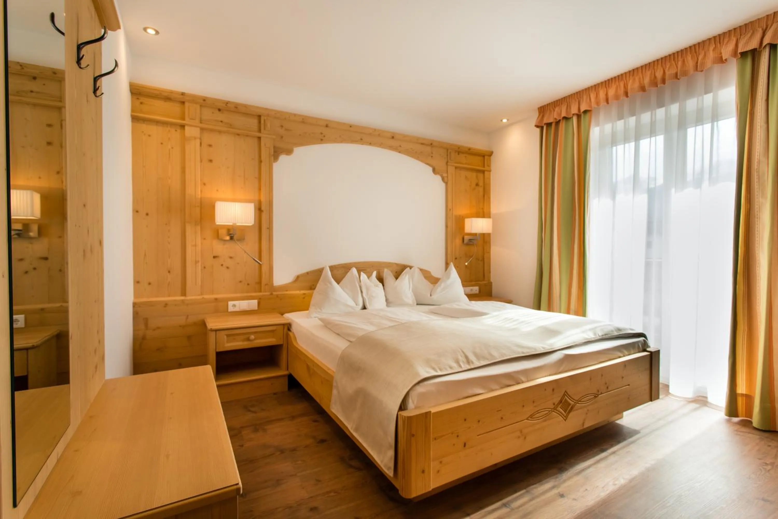 Bed in Hotel Rosskopf