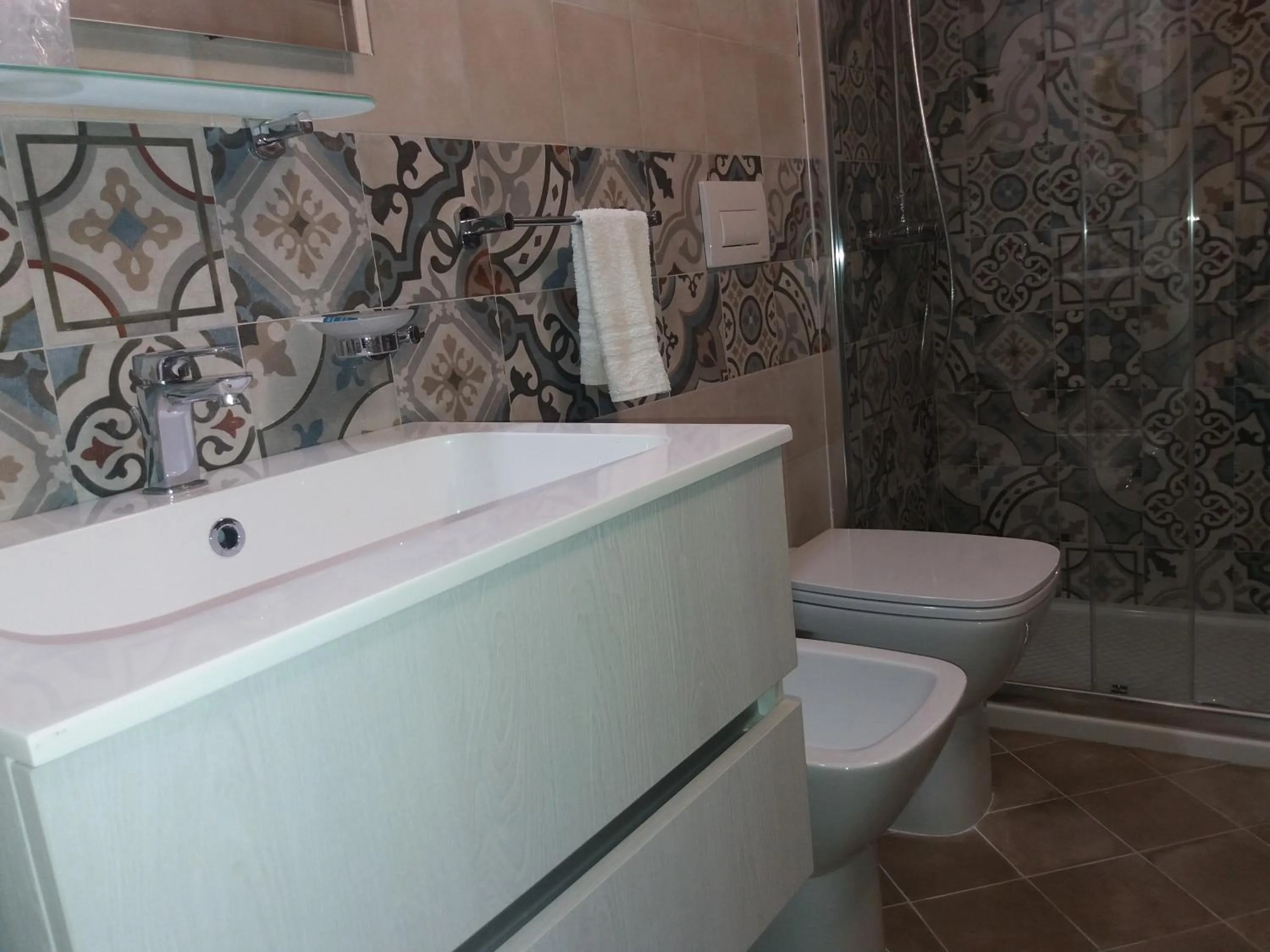 Bathroom in Antico Palazzo Spinola