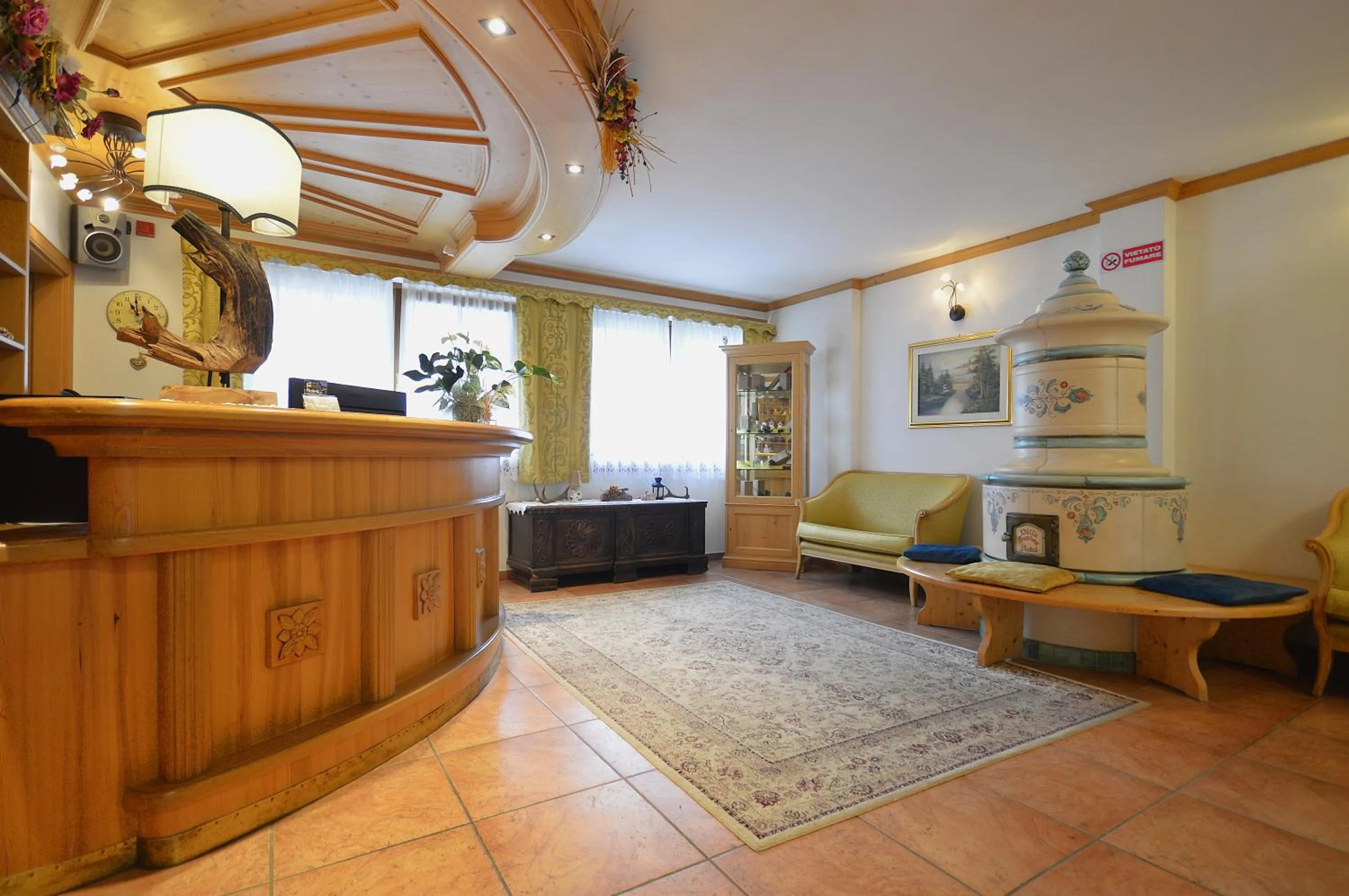 Seating area in Hotel Villa Fosine Spa & Wellness