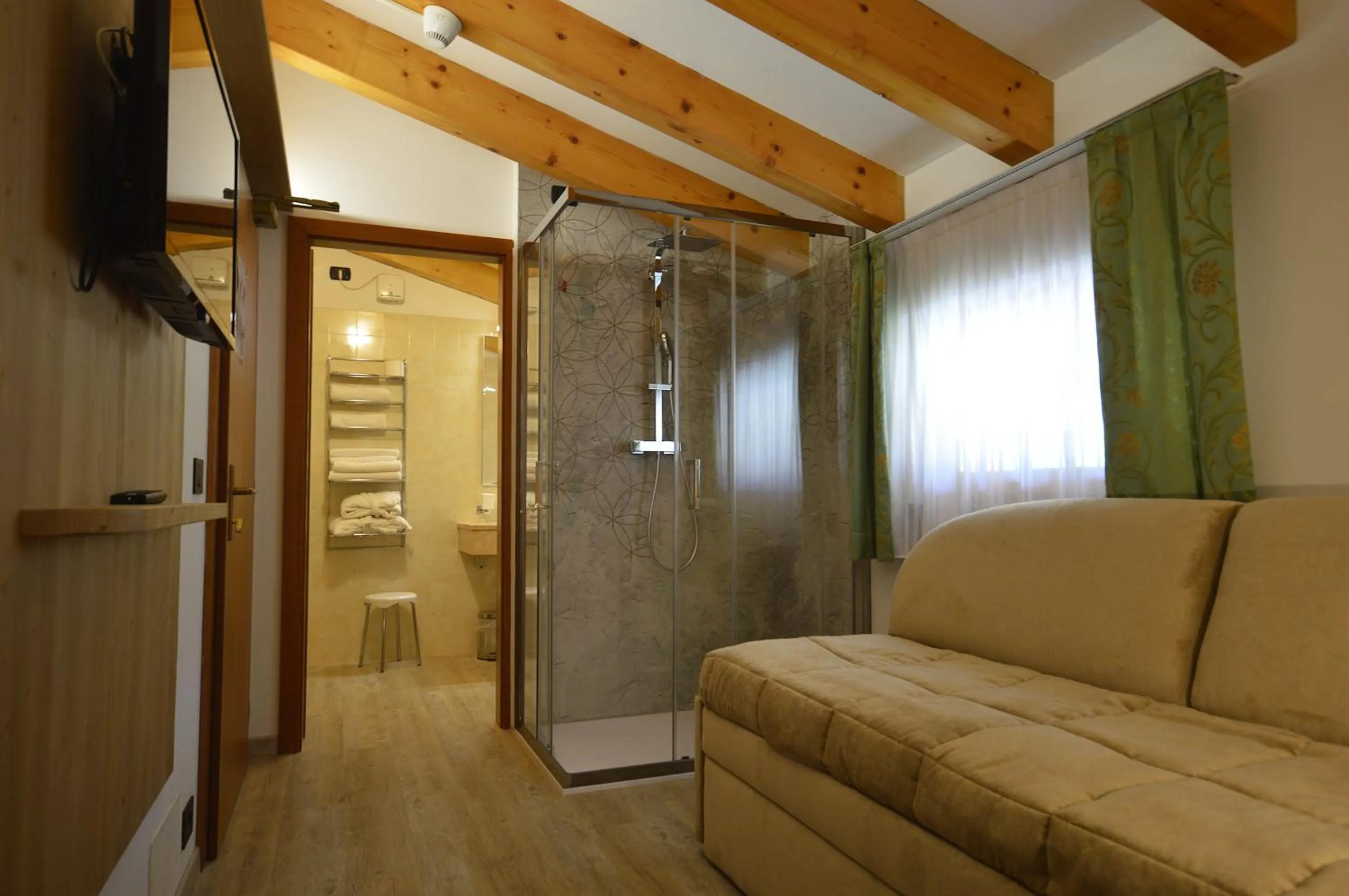 Bed in Hotel Villa Fosine Spa & Wellness