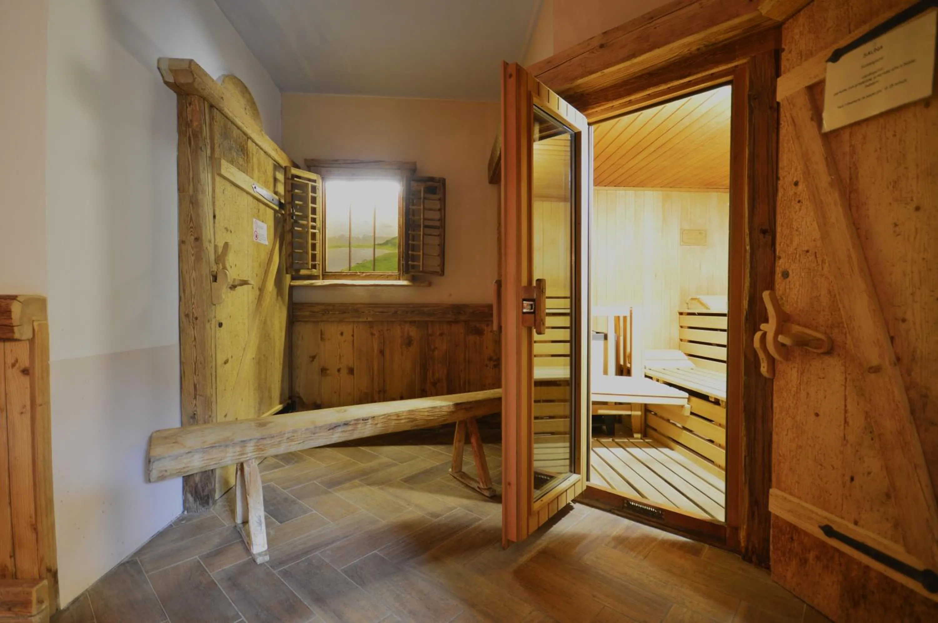 Sauna in Hotel Villa Fosine Spa & Wellness