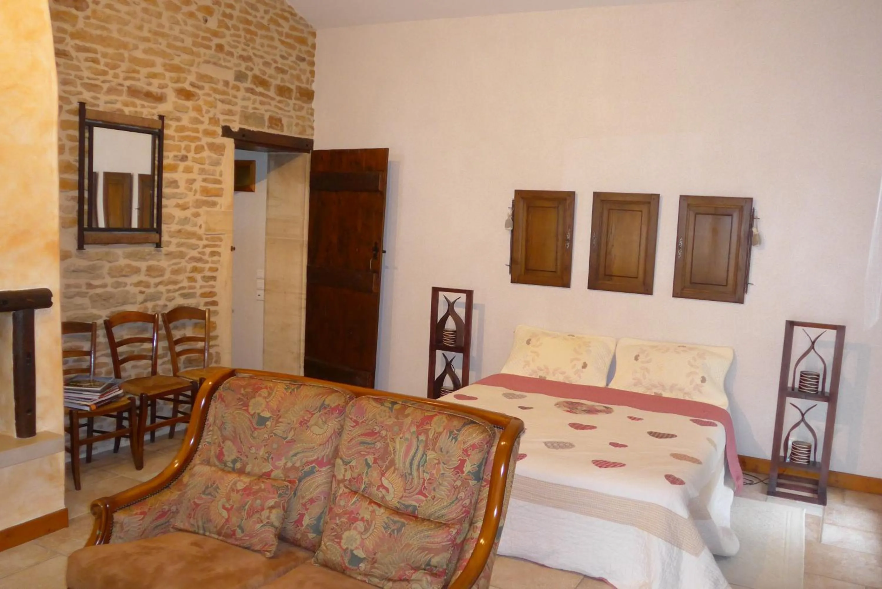 Bed in Le Lavoir de Meziat