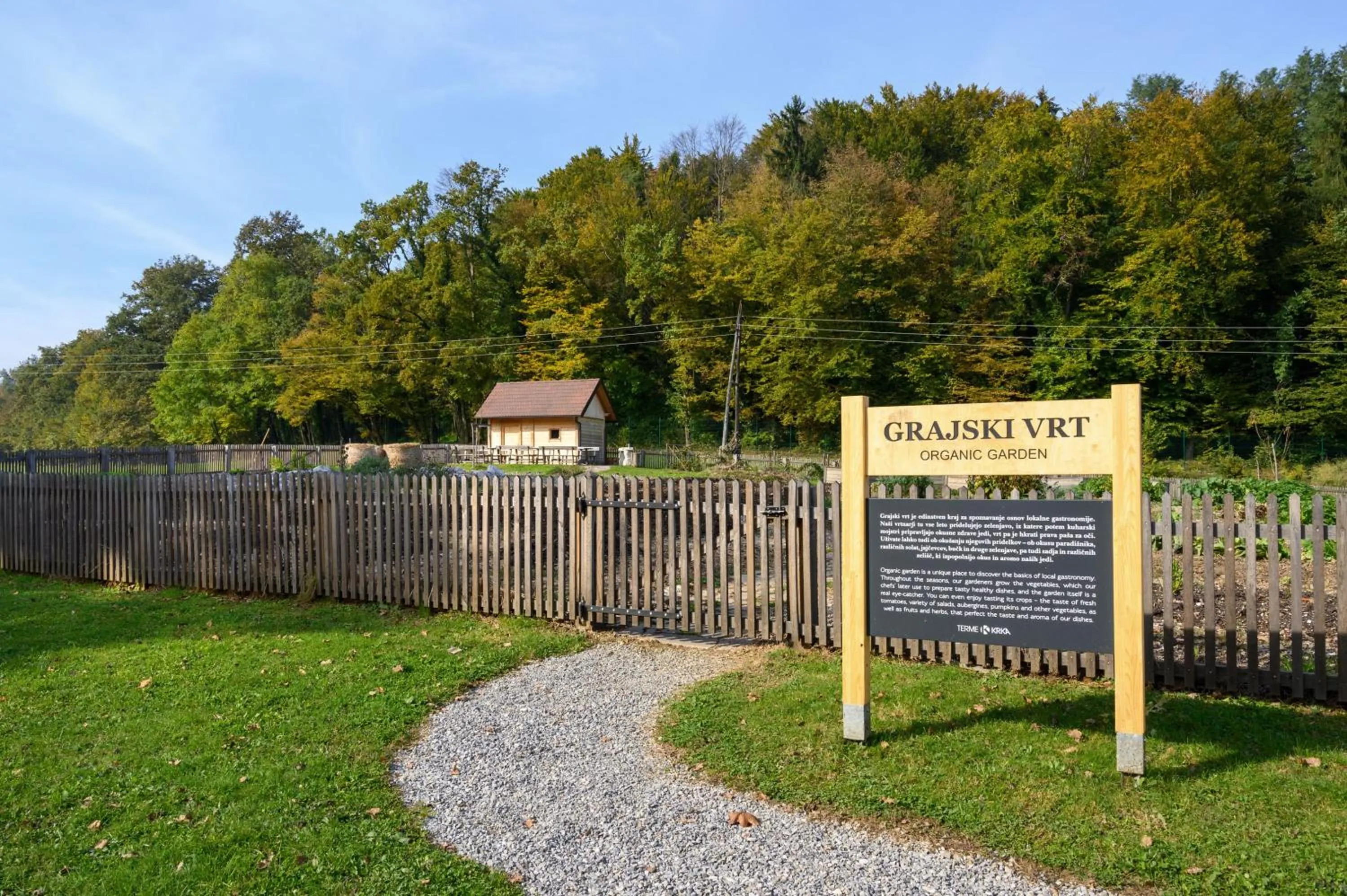 Garden in Hotel Grad Otočec - Relais Chateaux