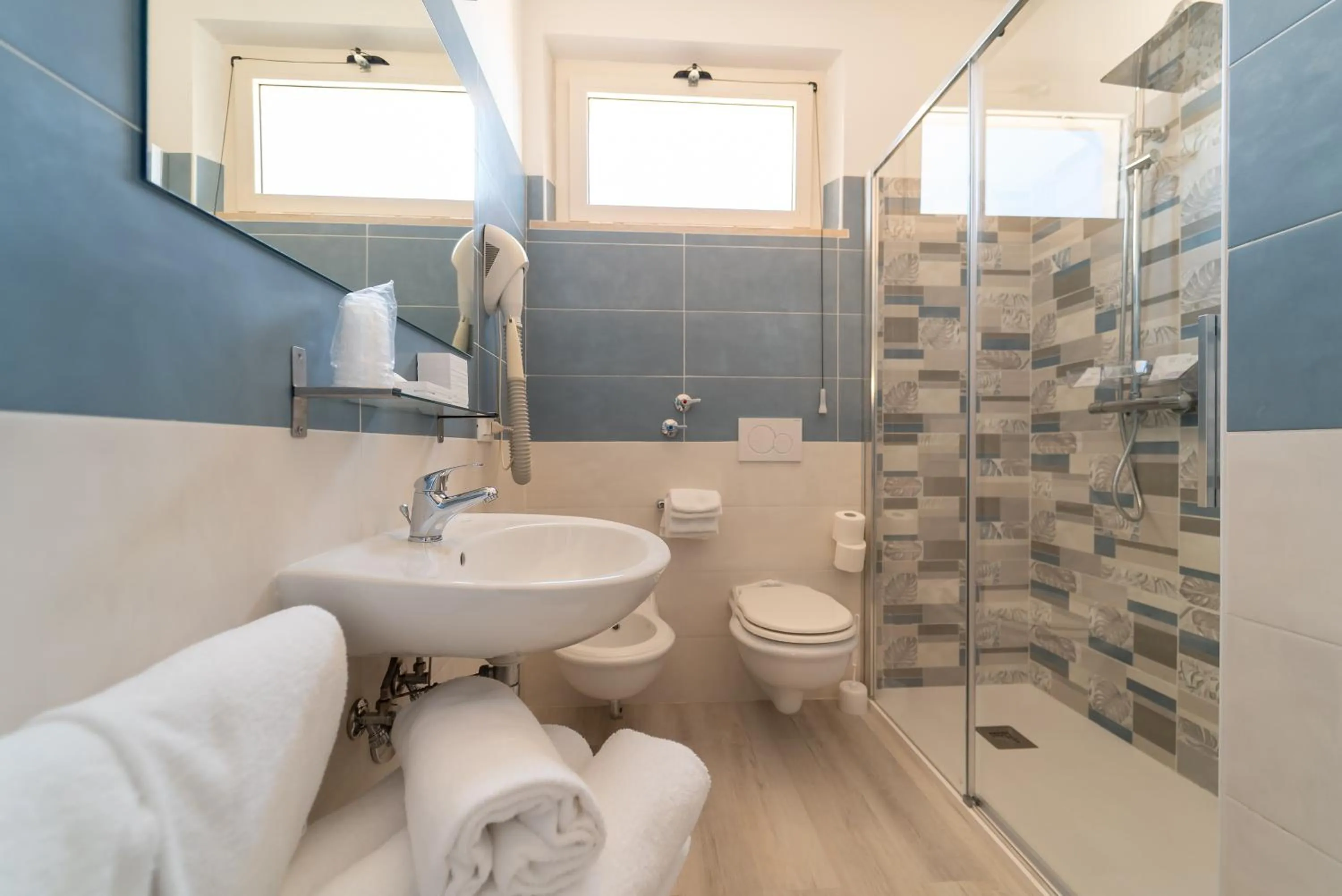 Shower in Hotel Beach