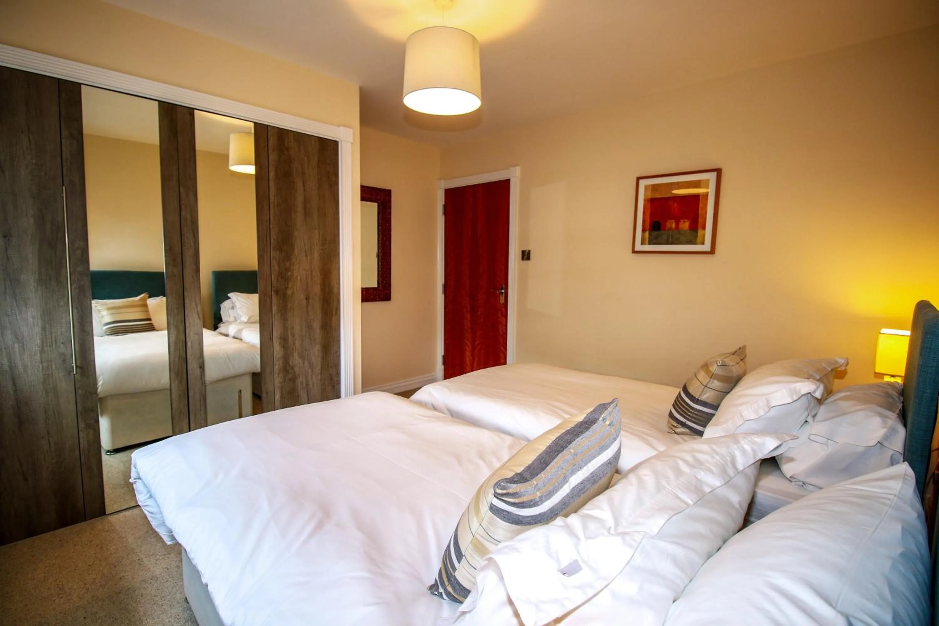 Bed in Turnberry Apartments