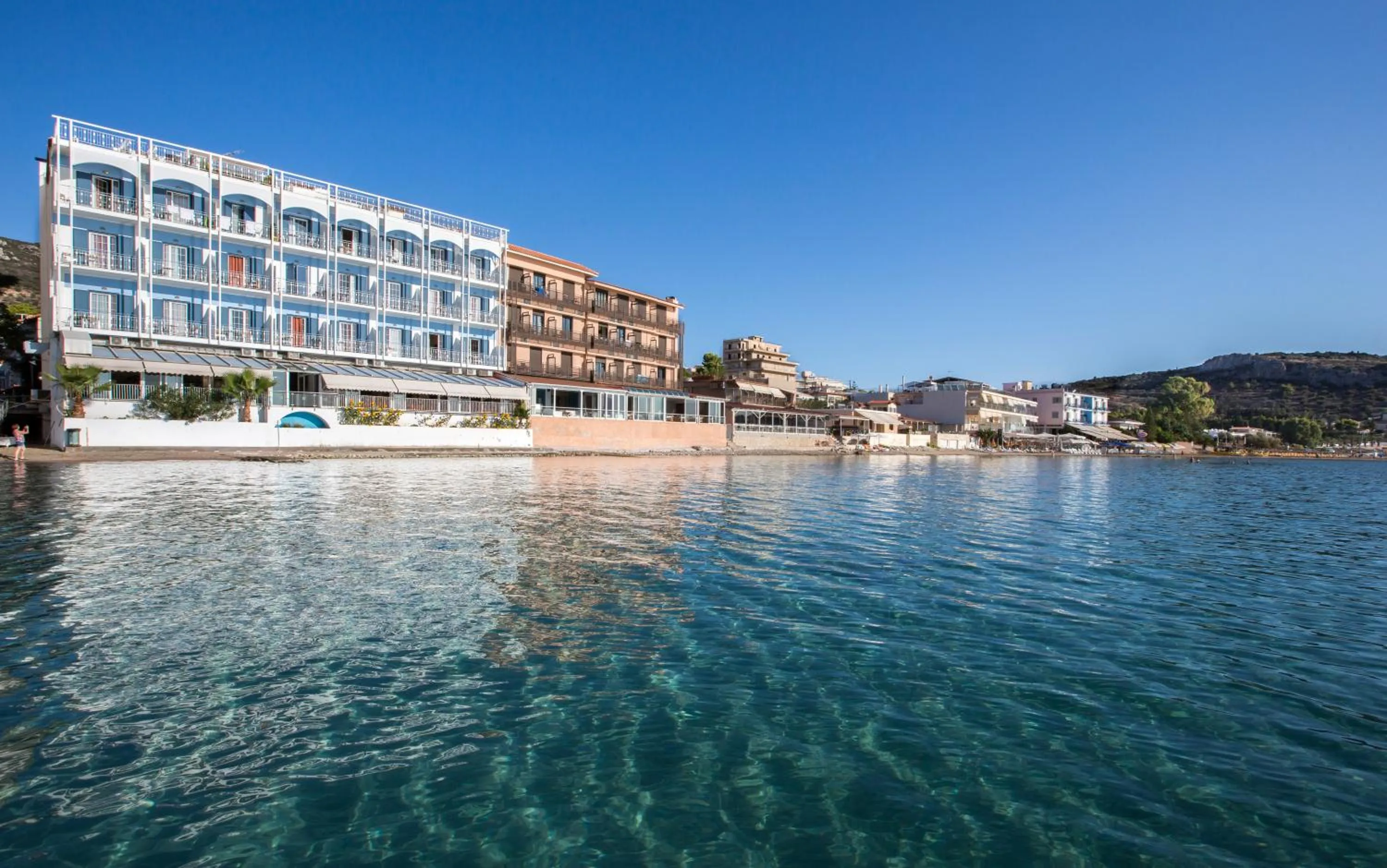 Bird's eye view in Hotel Tolo