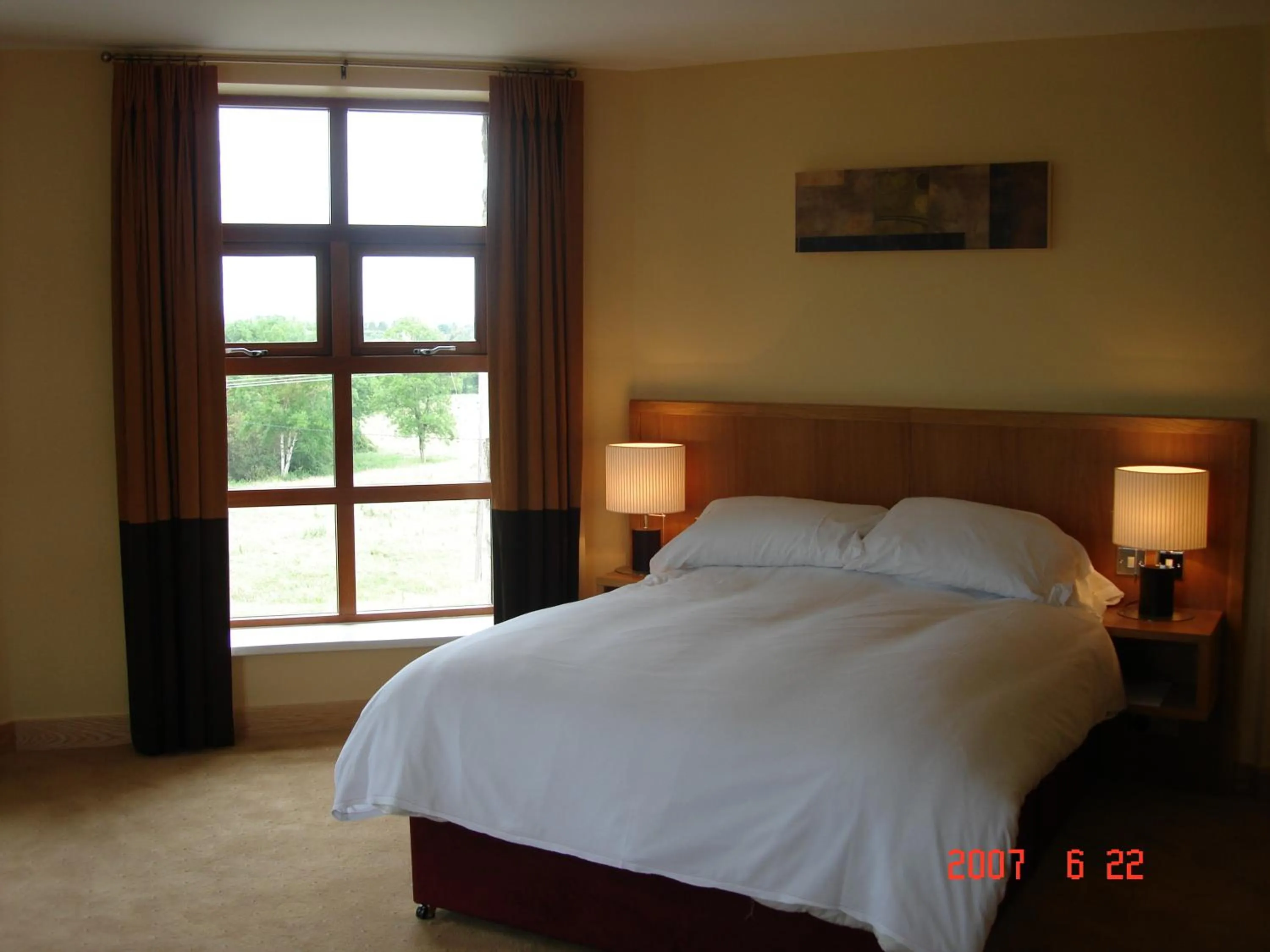 Bed in Upton Court Hotel