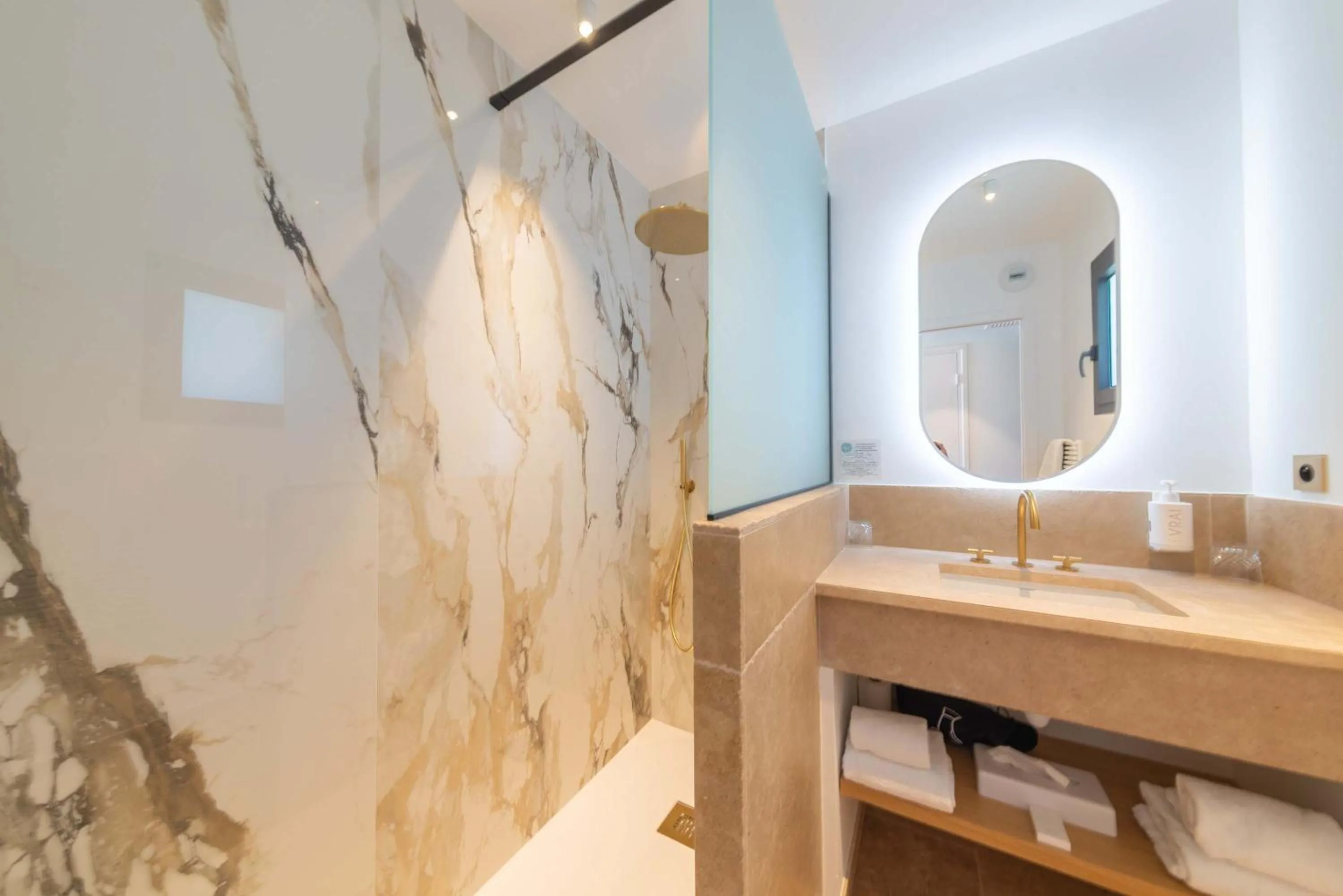 Bathroom in Hotel Brin d'Azur - Saint Tropez