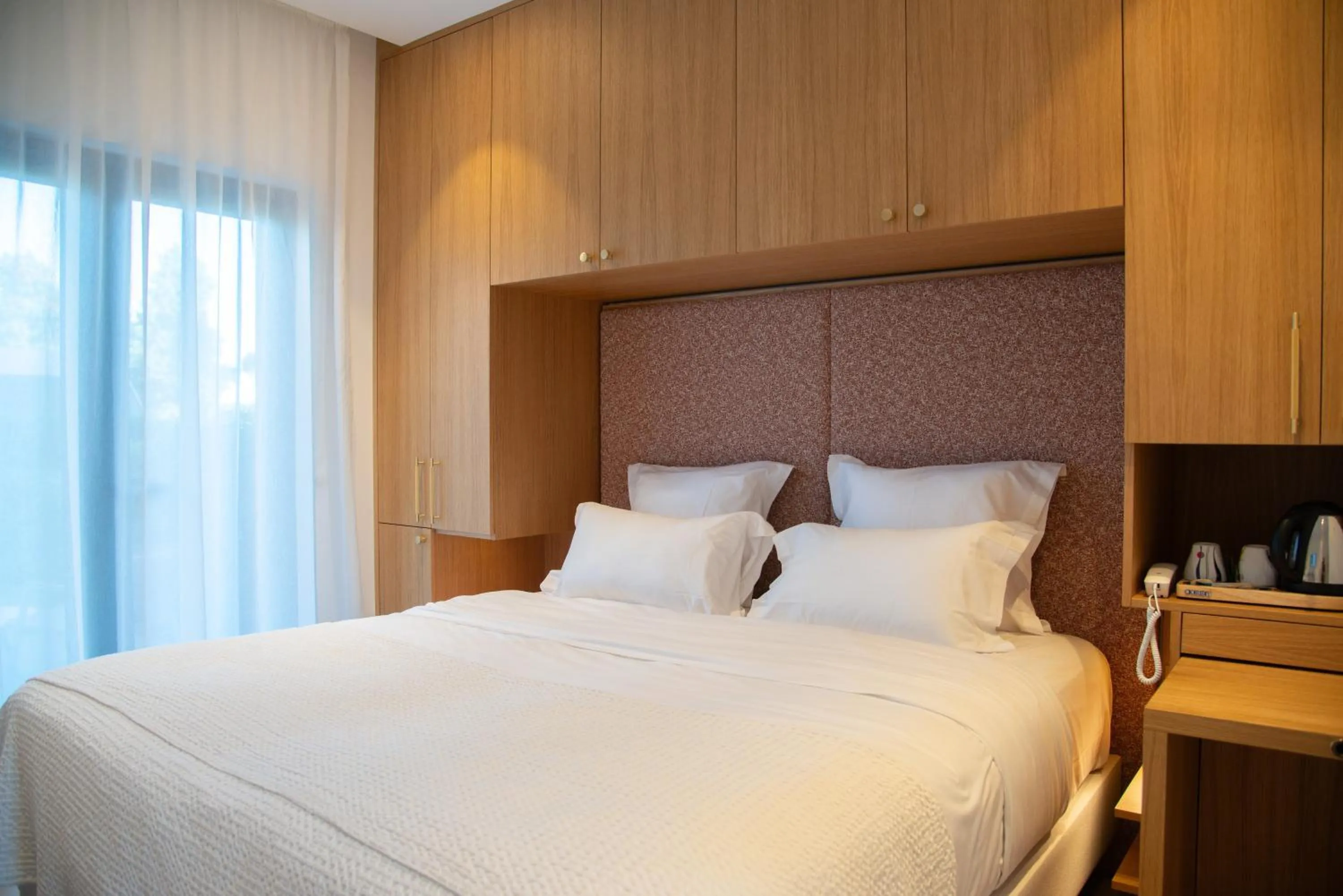 Bed in Hotel Brin d'Azur - Saint Tropez