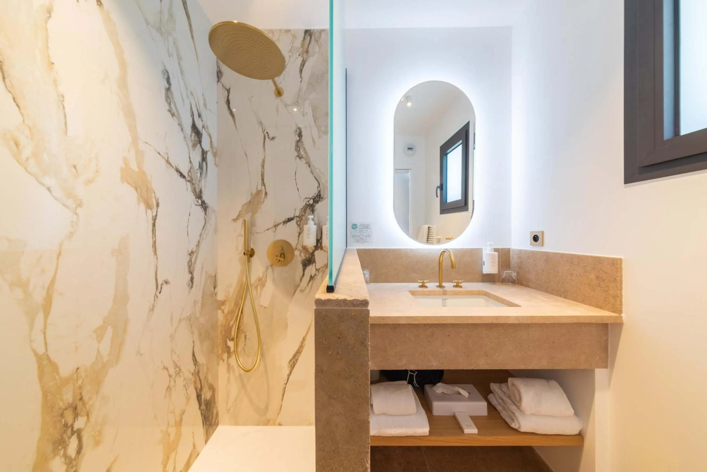 Bathroom in Hotel Brin d'Azur - Saint Tropez