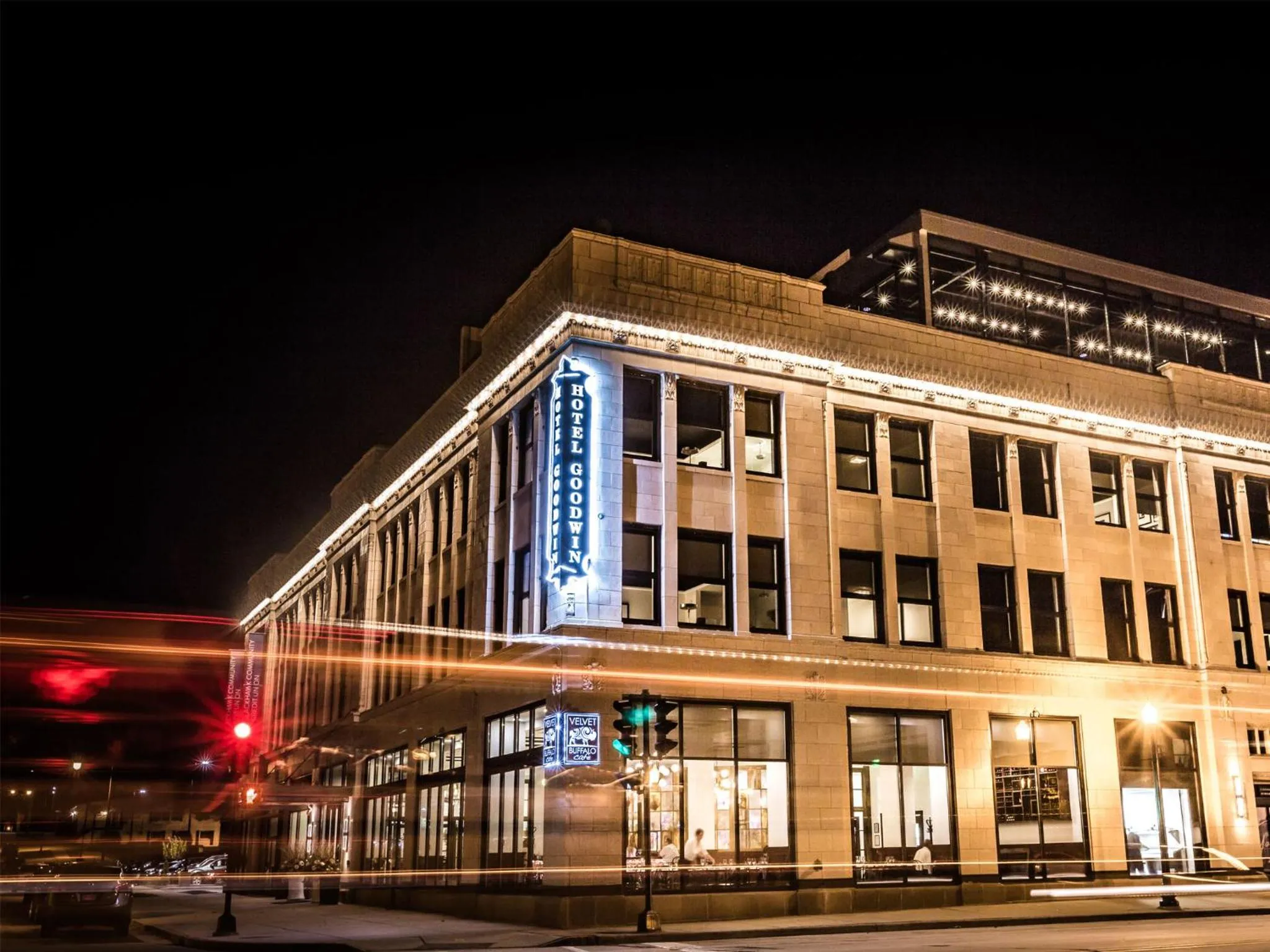 Property building in Hotel Goodwin