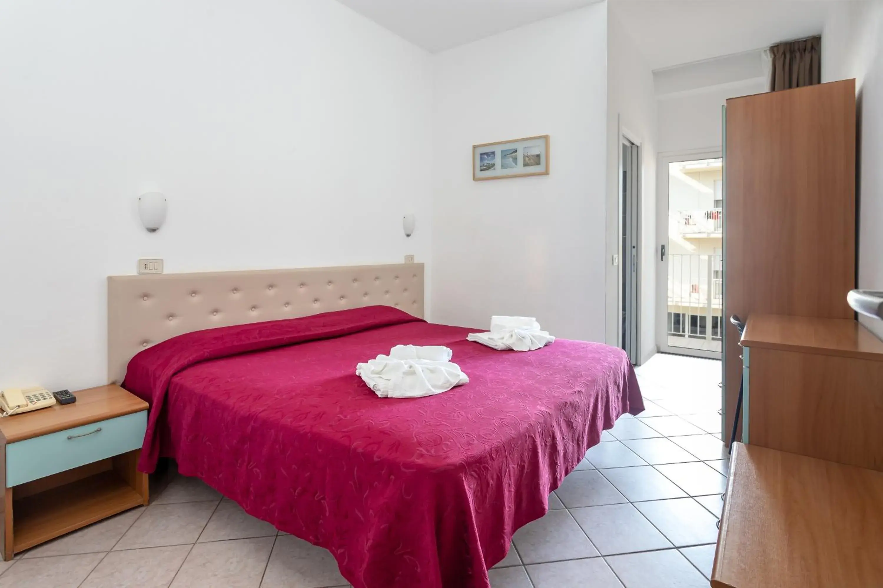 Double or Twin Room with Sea View in Hotel Blumen Double or Twin Room with Sea View in Hotel Blumen