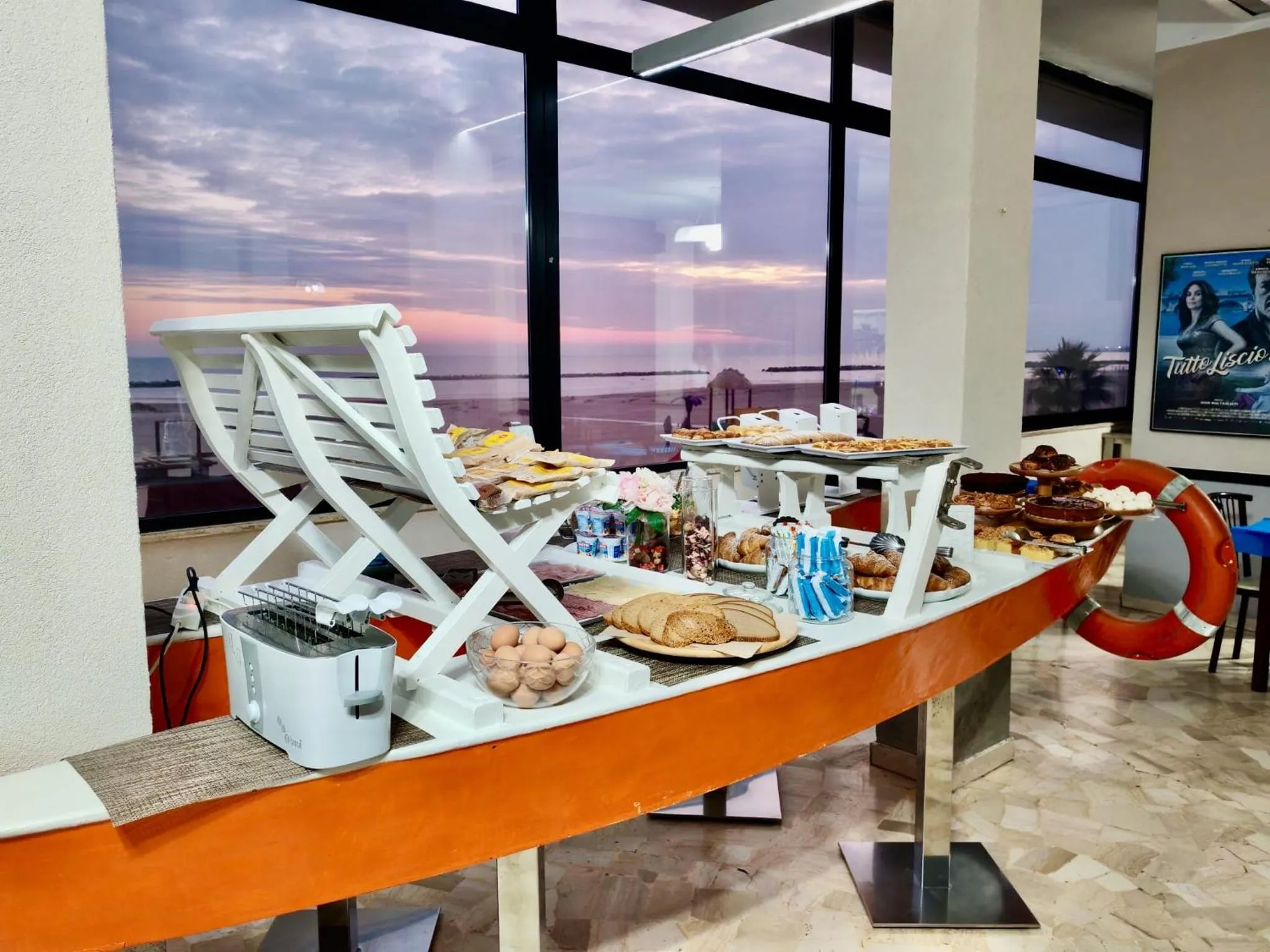 Sea view in Hotel Blumen