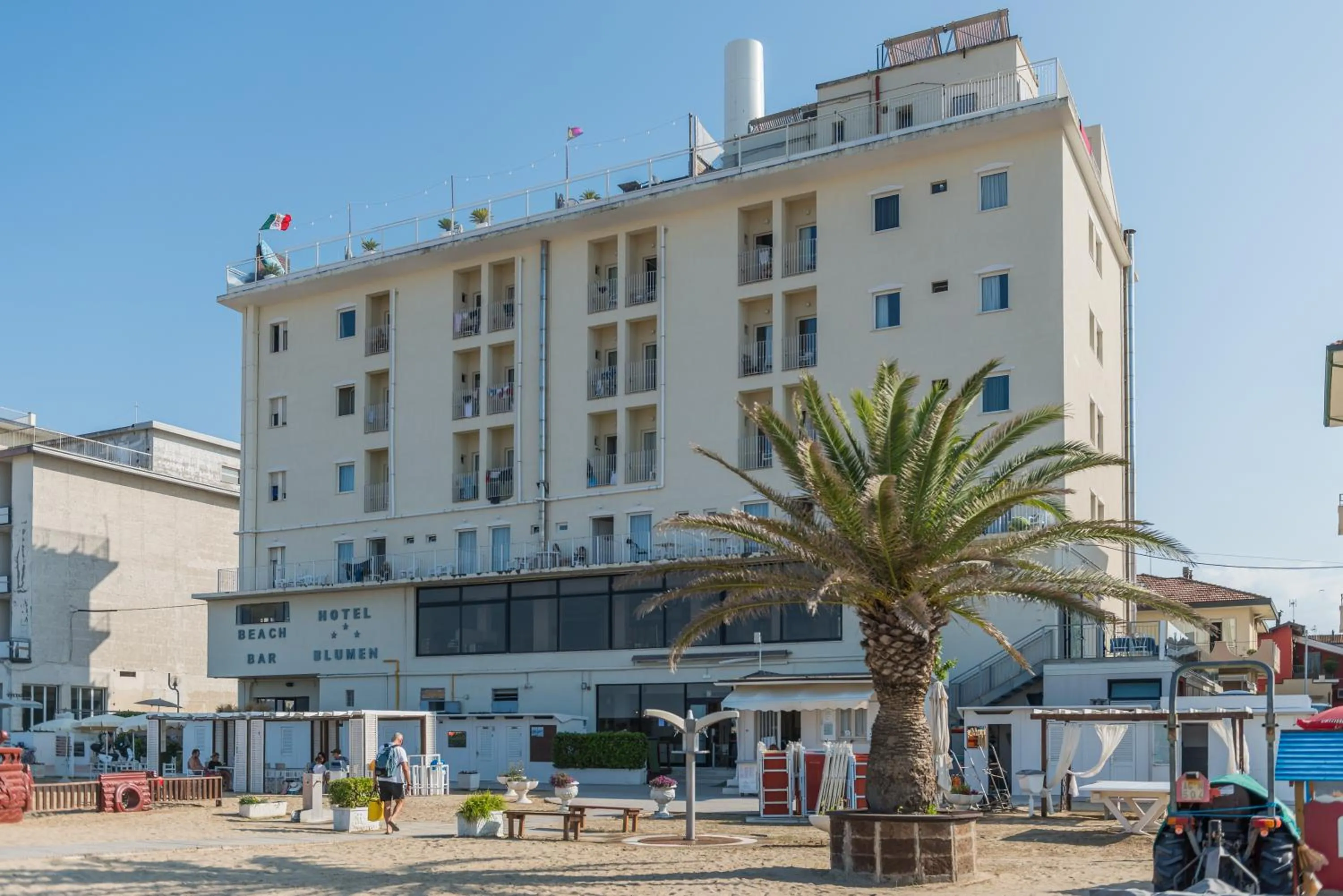 Property building in Hotel Blumen