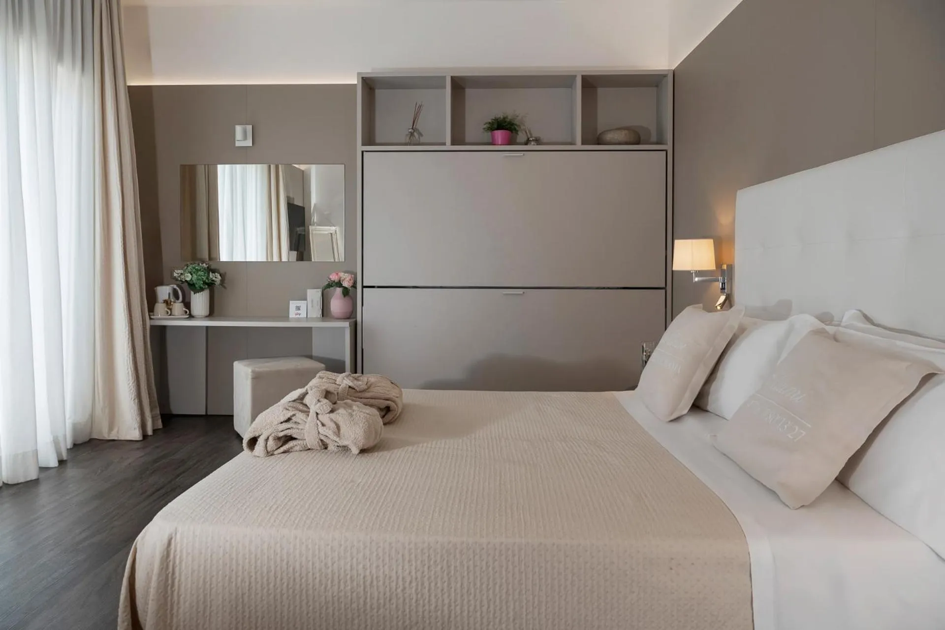 Bed in Hotel Ca' Bianca