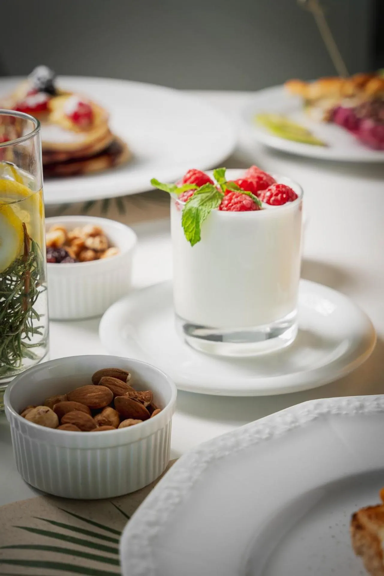 Continental breakfast in Hotel Ca' Bianca