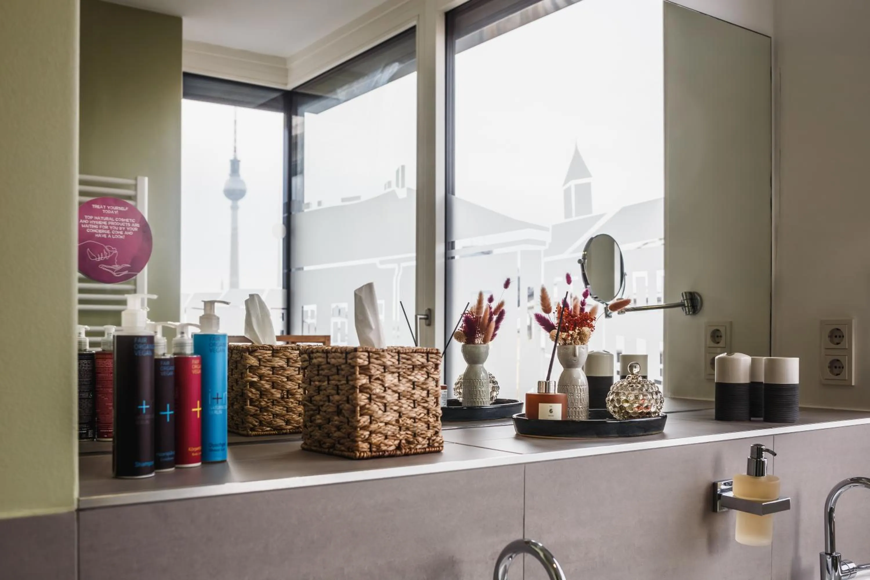 Bathroom in The Circus Apartments