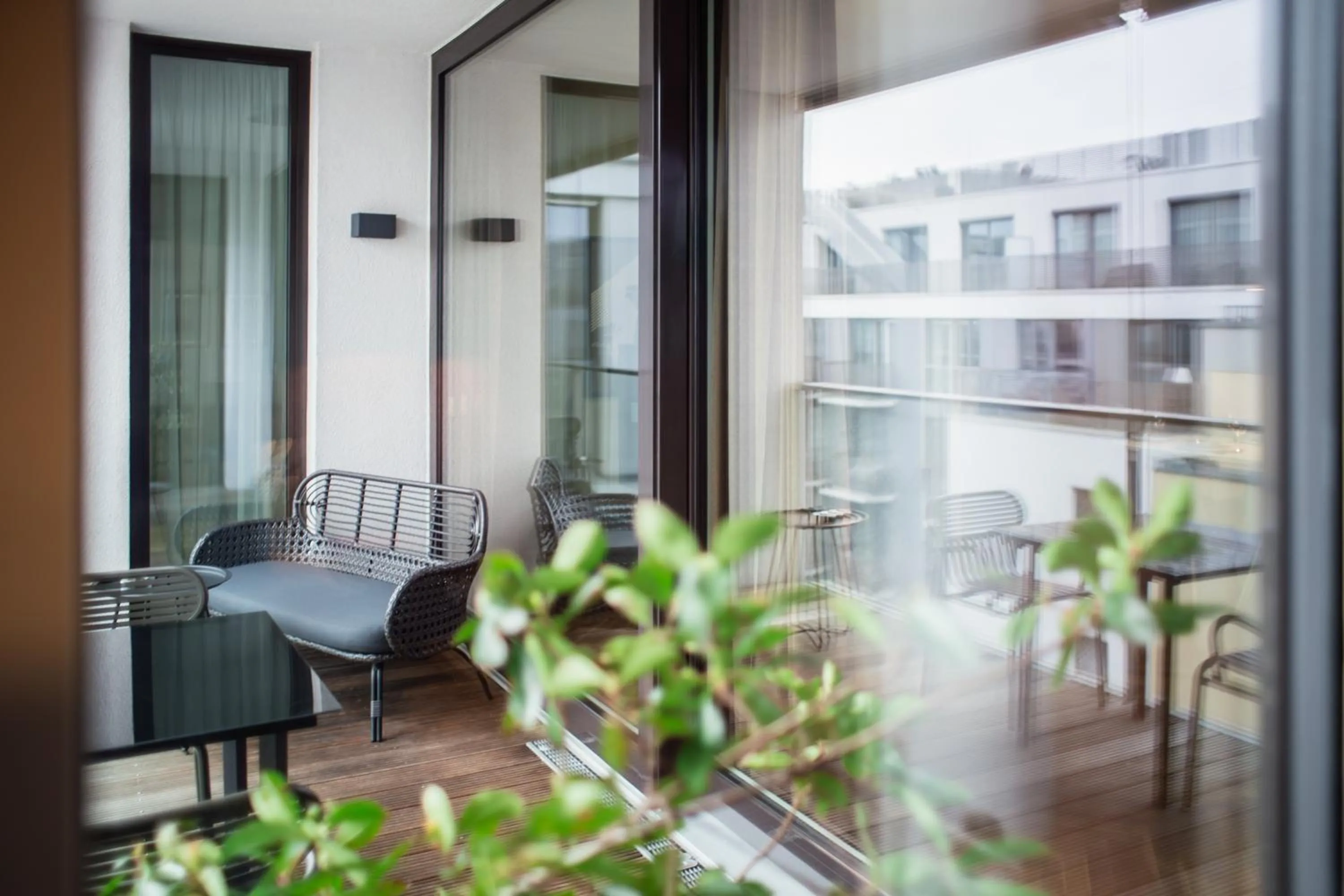 Balcony/Terrace in The Circus Apartments