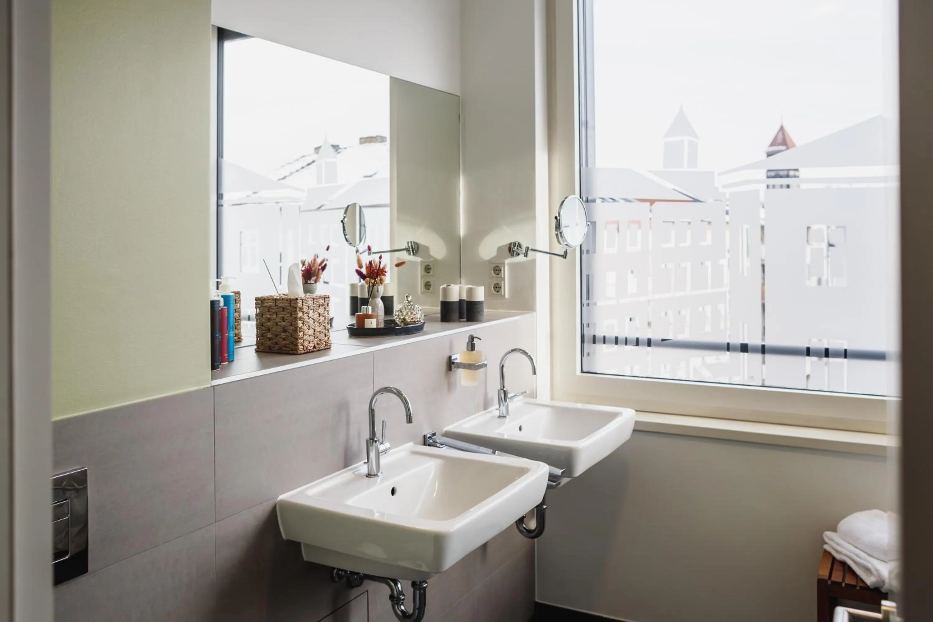 Bathroom in The Circus Apartments