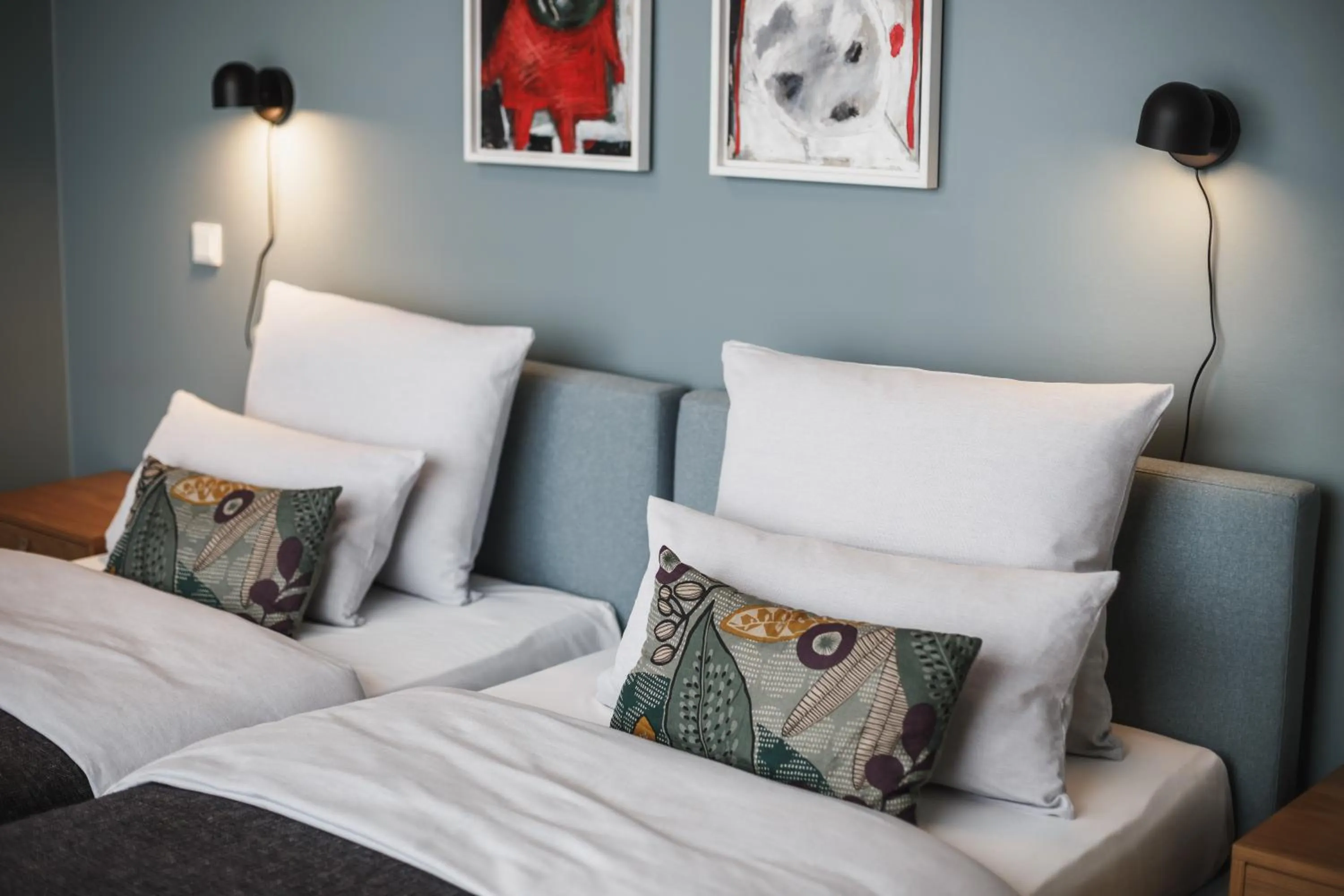 Bed in The Circus Apartments