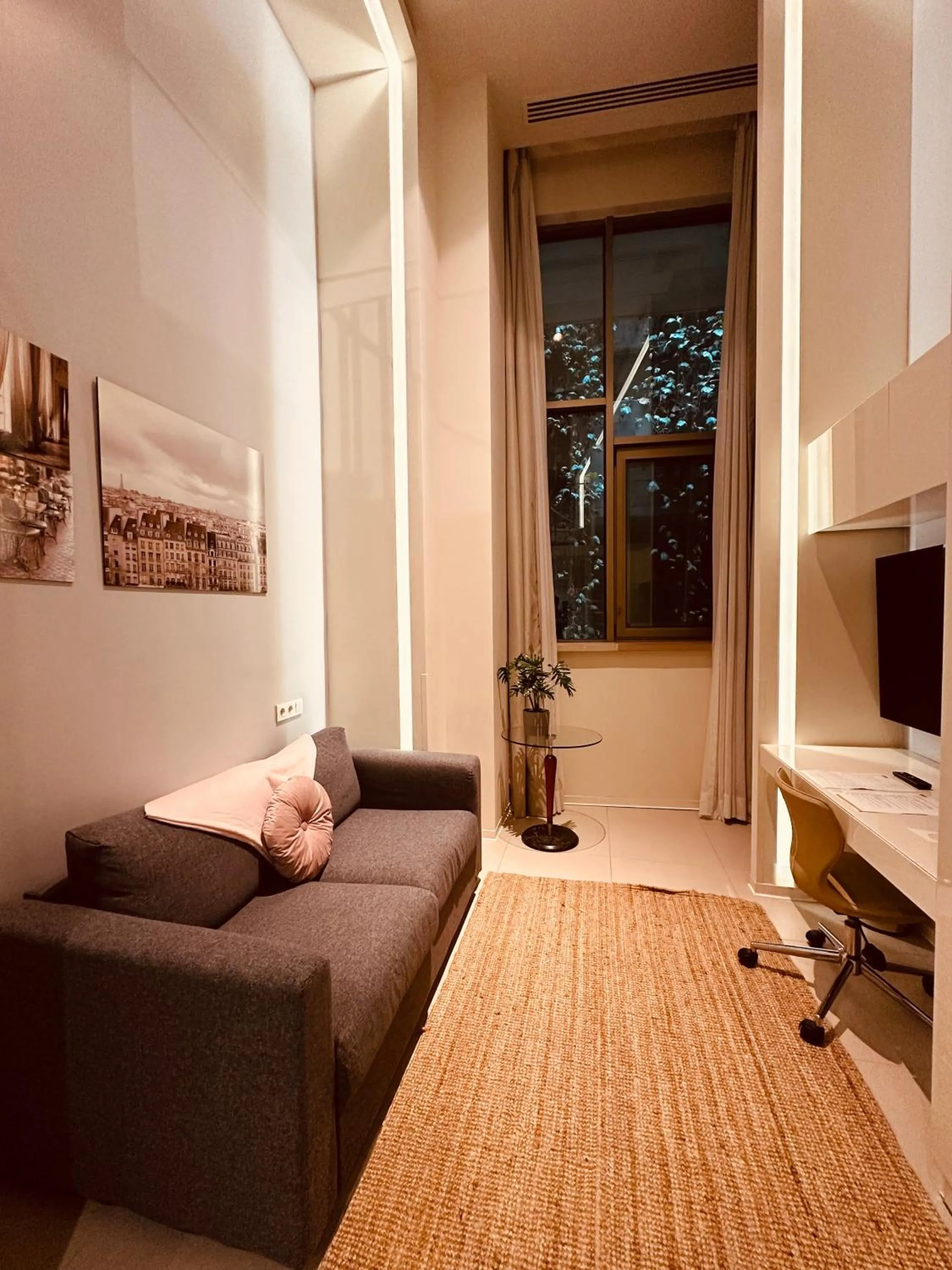 Living room in Ortakoy Aparts