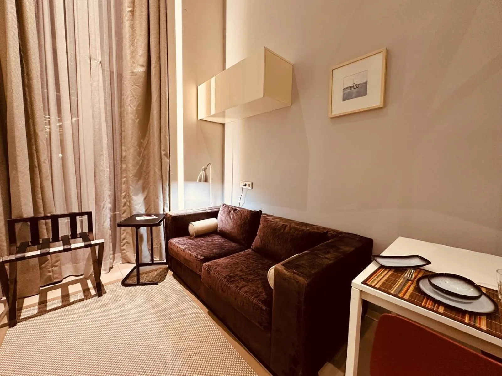 Living room in Ortakoy Aparts