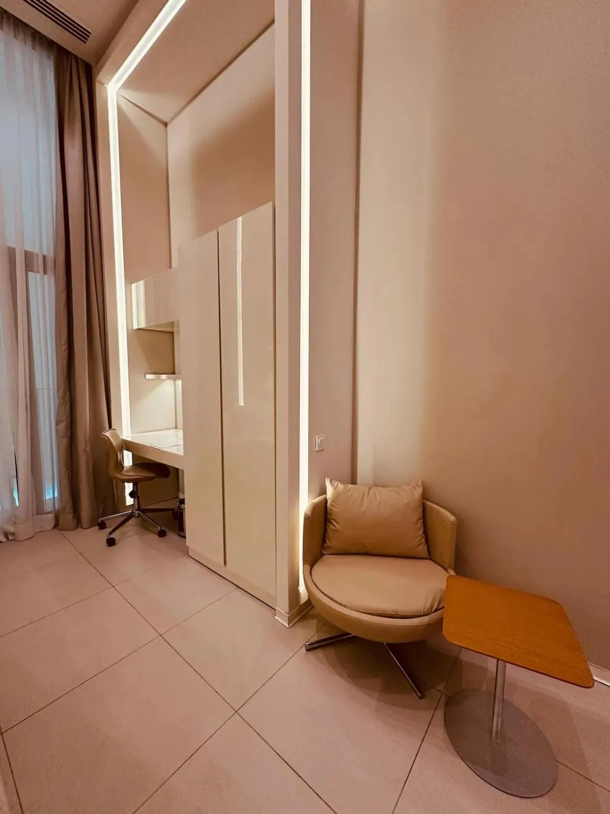 Seating area in Ortakoy Aparts