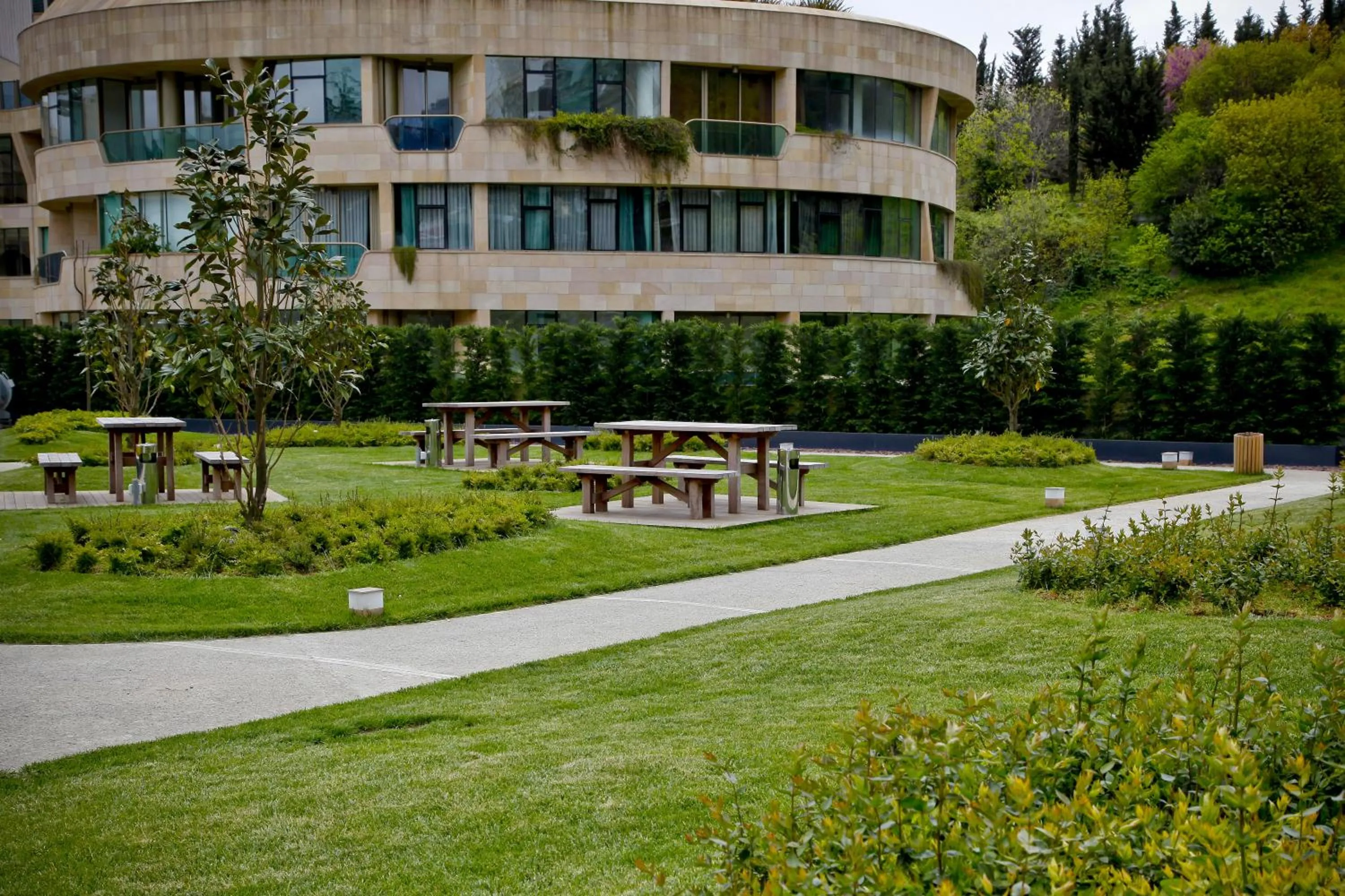 Garden in Ortakoy Aparts