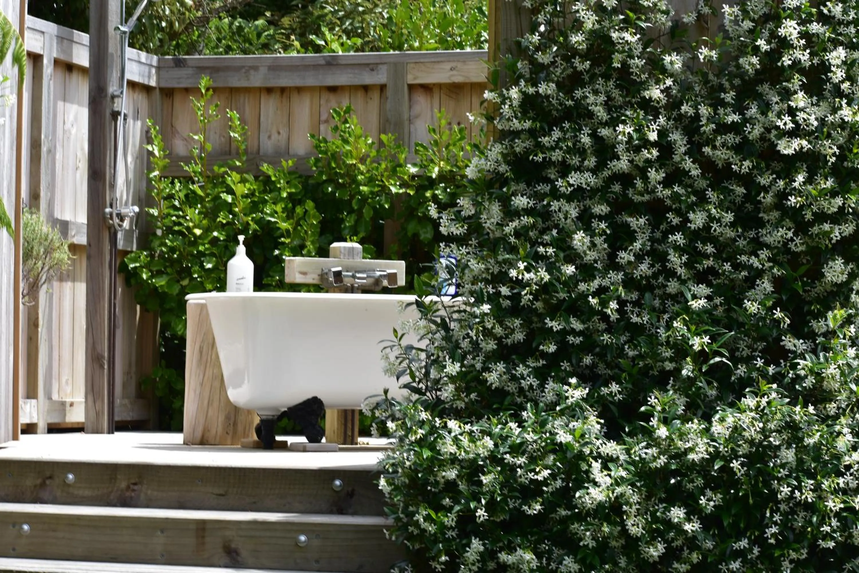 Open Air Bath in Atea Lodge
