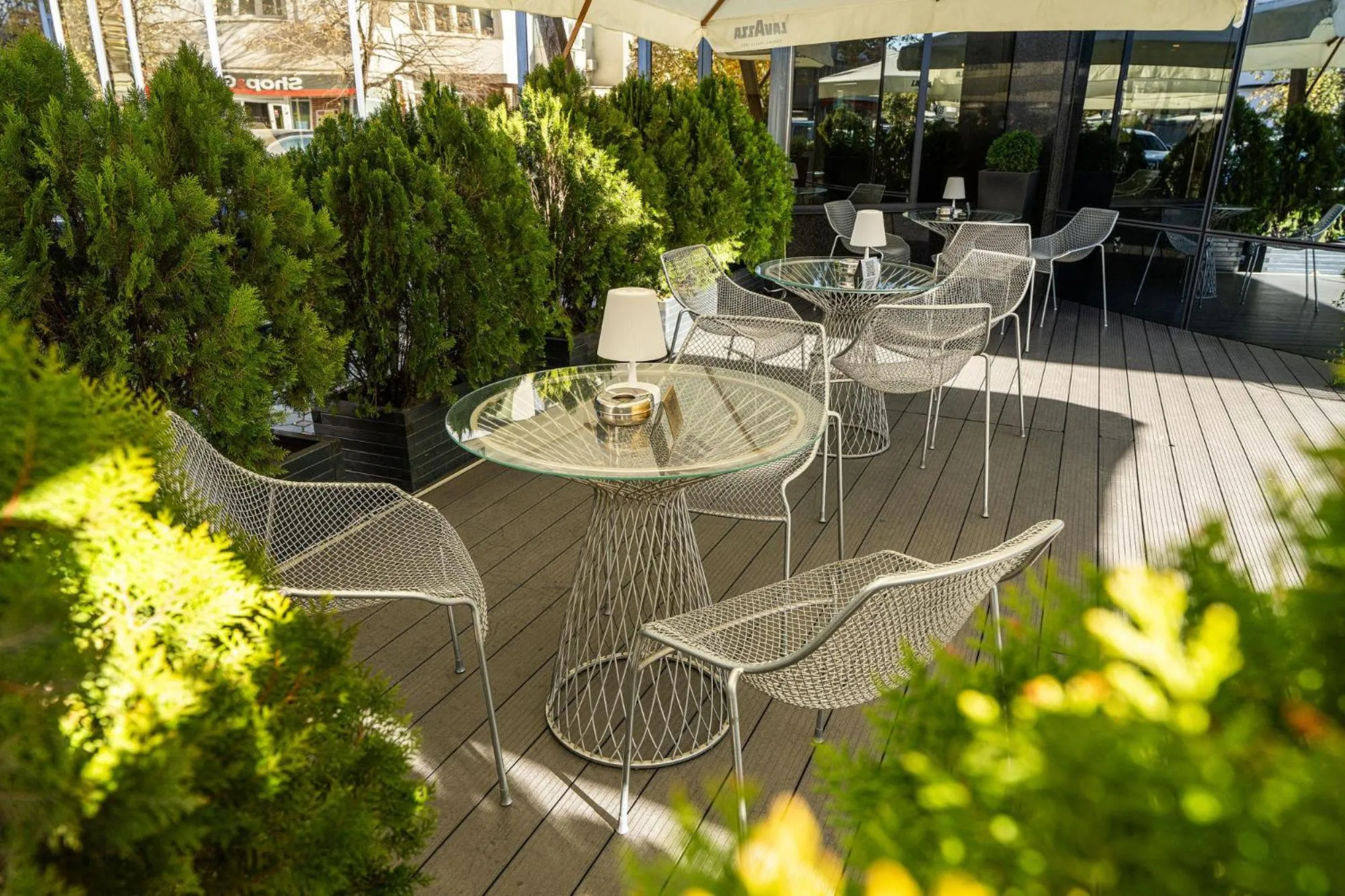 Balcony/Terrace in Crystal Palace Hotel