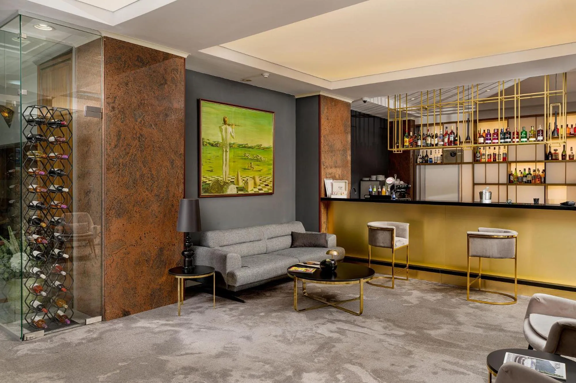 Lobby or reception in Crystal Palace Hotel