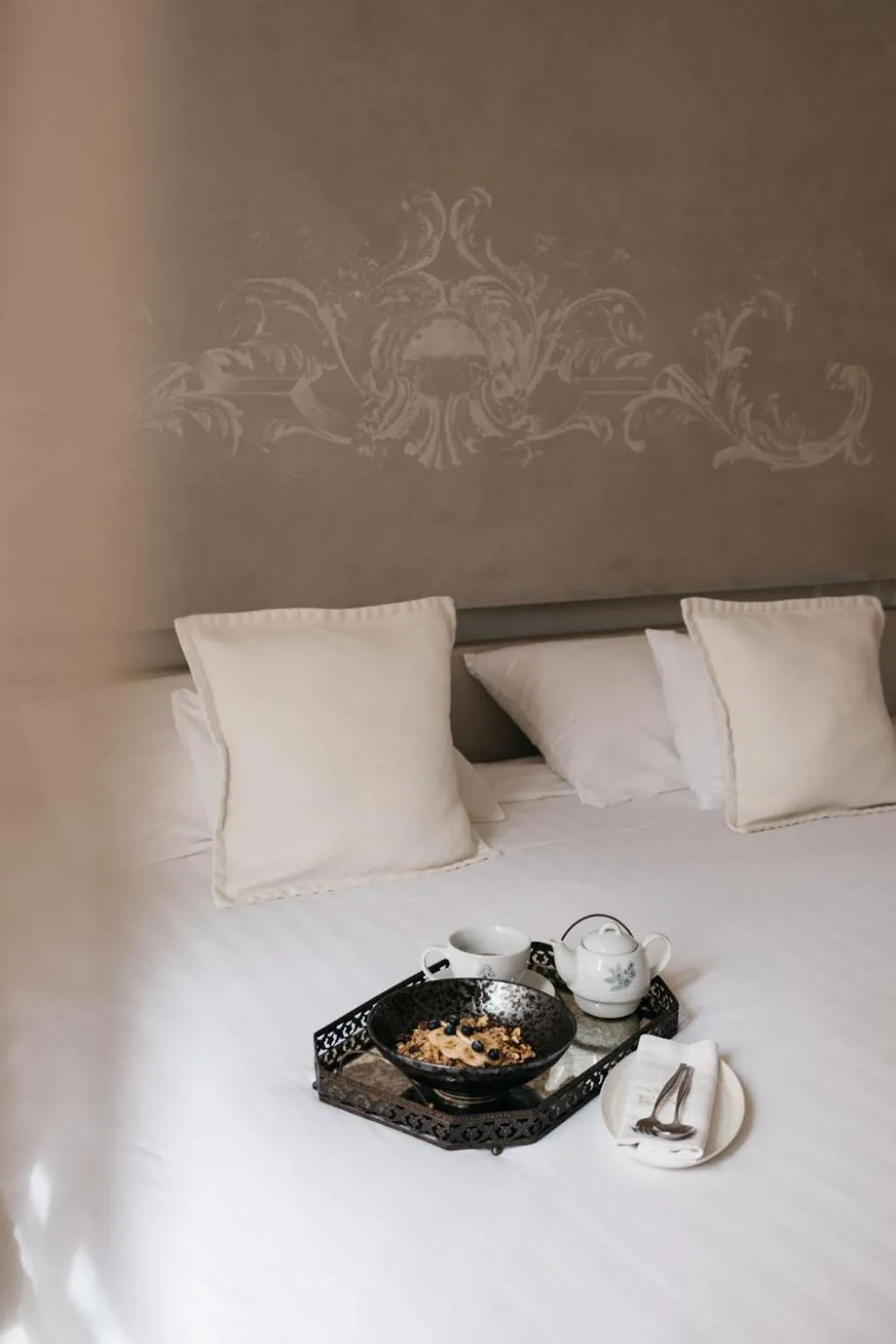 Bed in Lesic Dimitri Palace