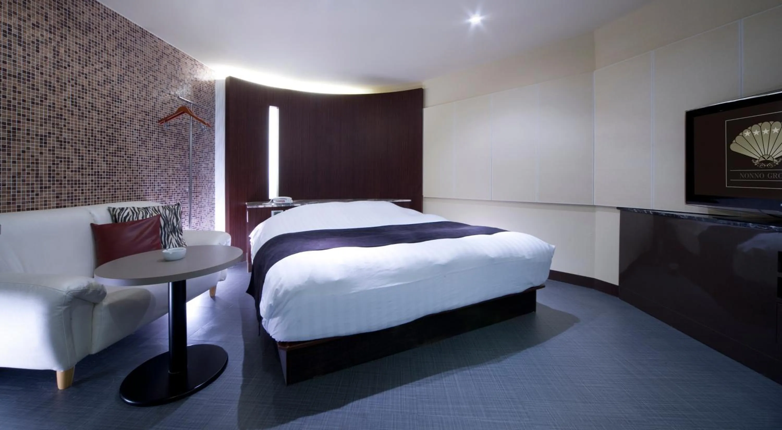 Bed in Hotel Glow Yokkaichi (Adult Only)