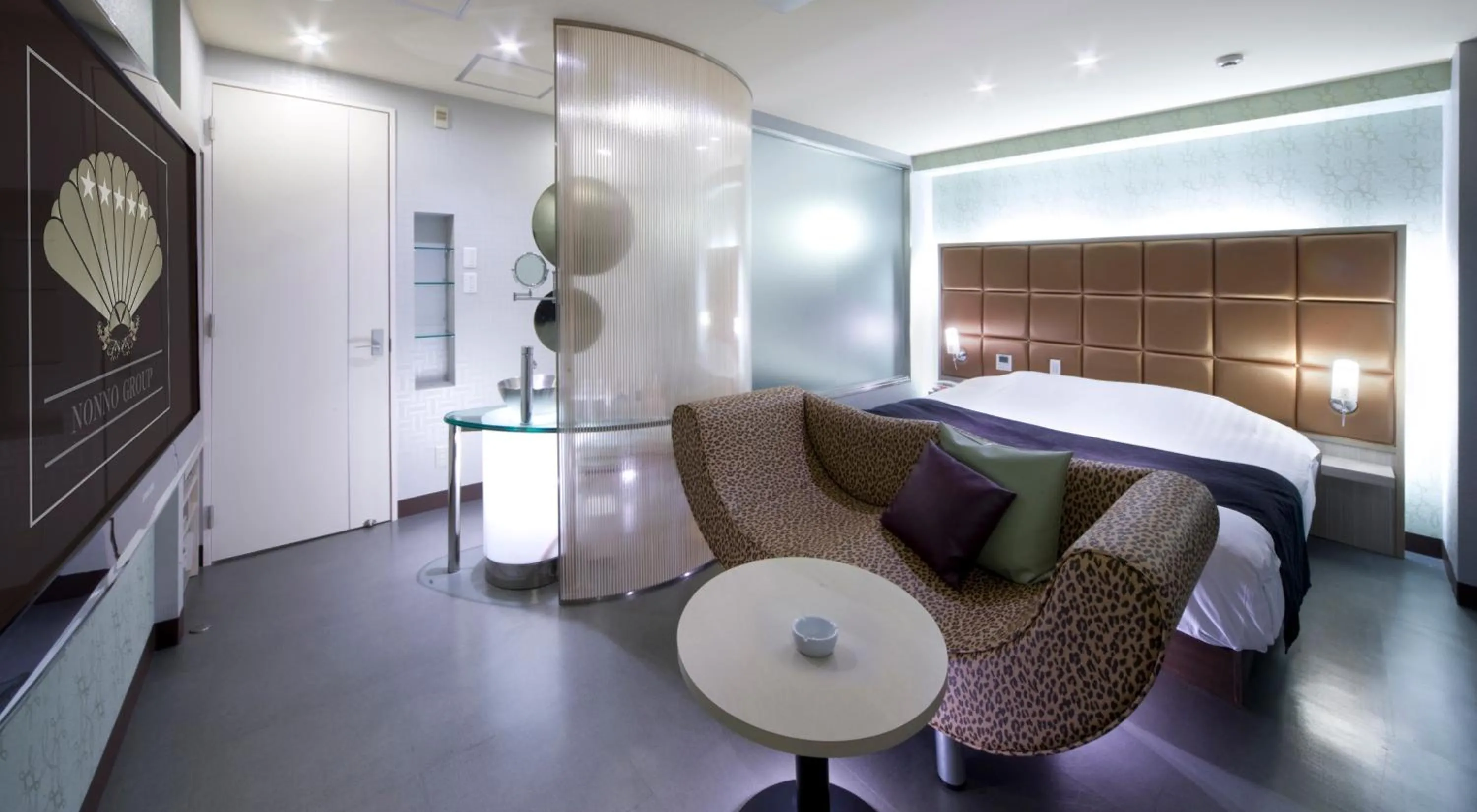 Bed in Hotel Glow Yokkaichi (Adult Only)