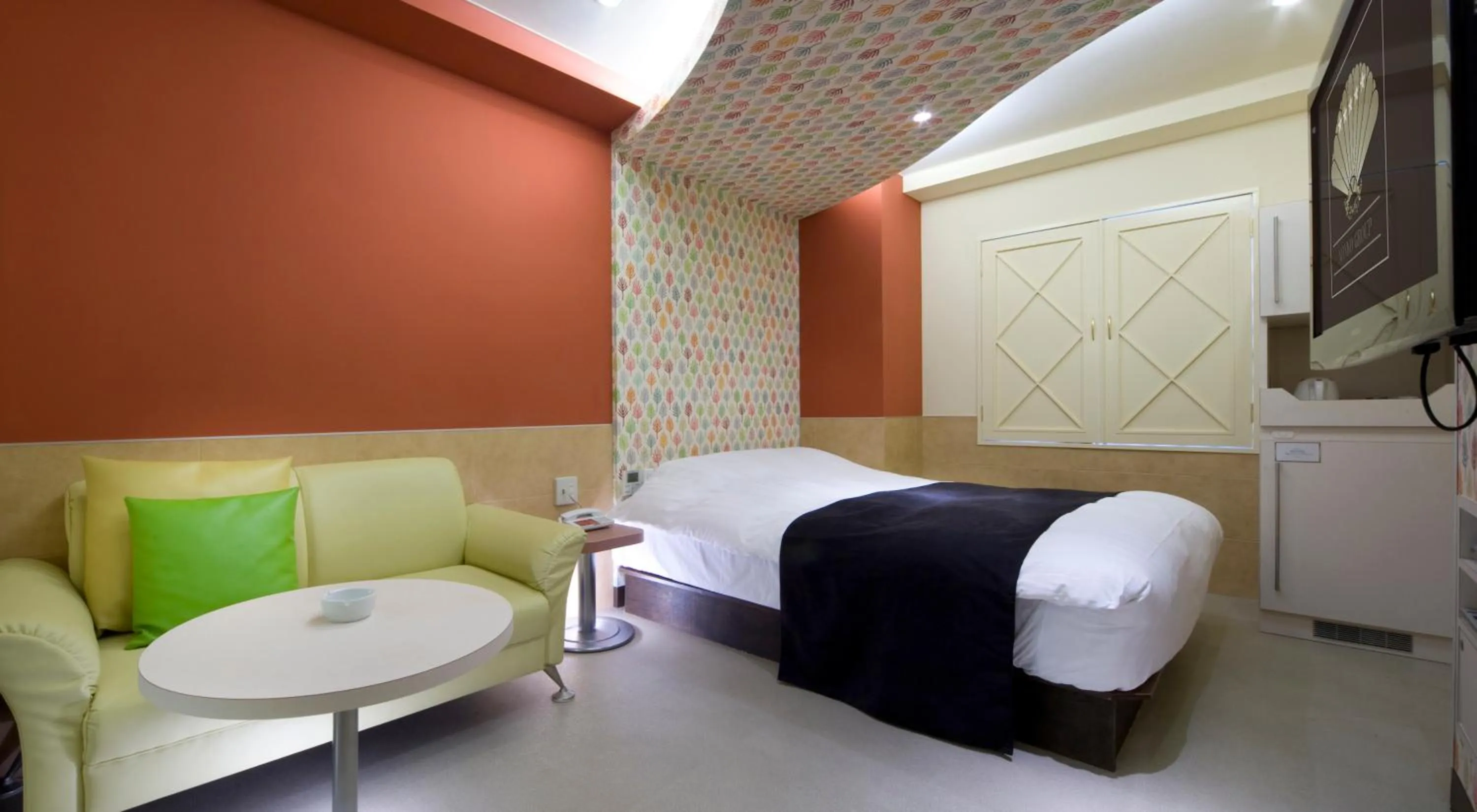 Bed in Hotel Glow Yokkaichi (Adult Only)