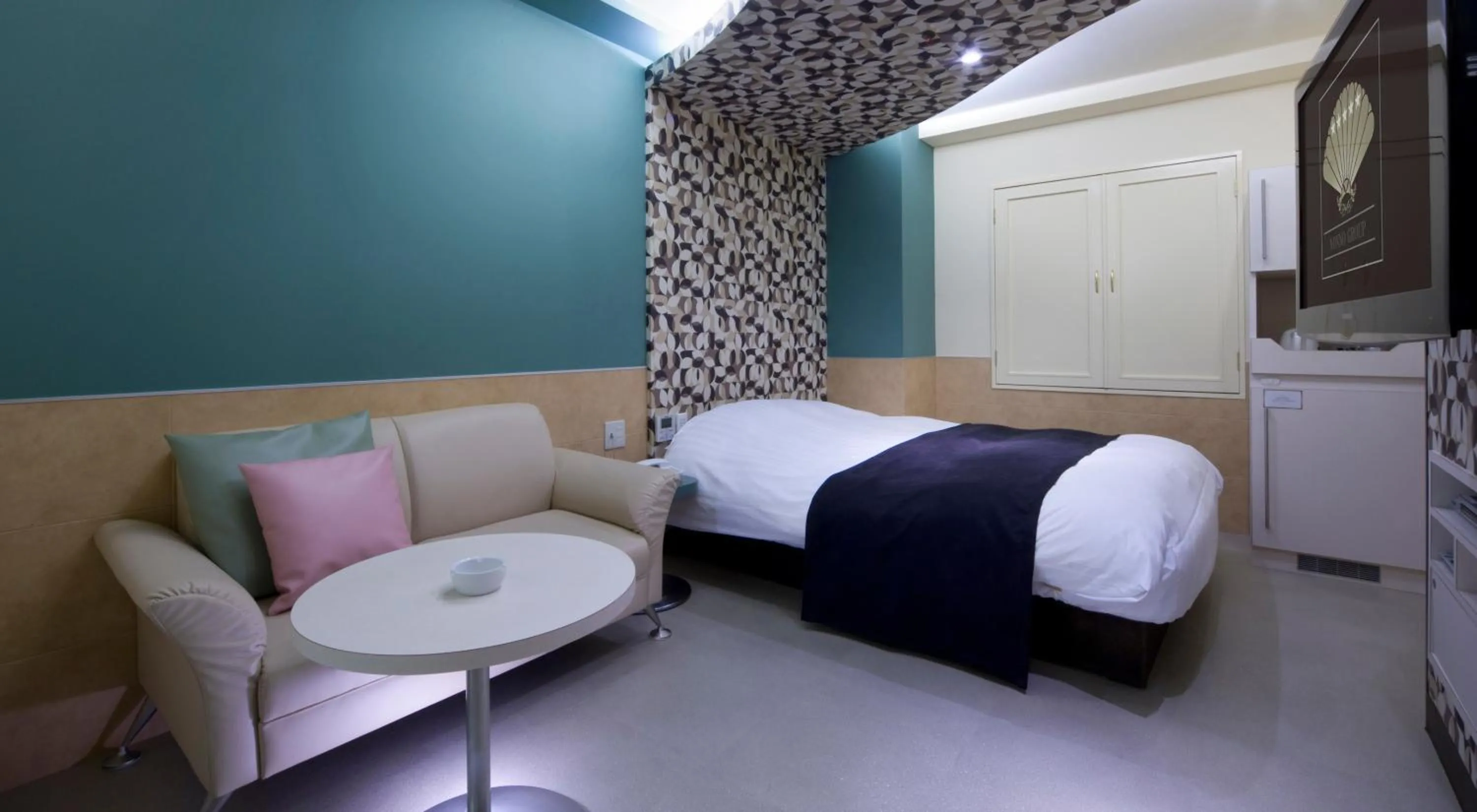 Bed in Hotel Glow Yokkaichi (Adult Only)