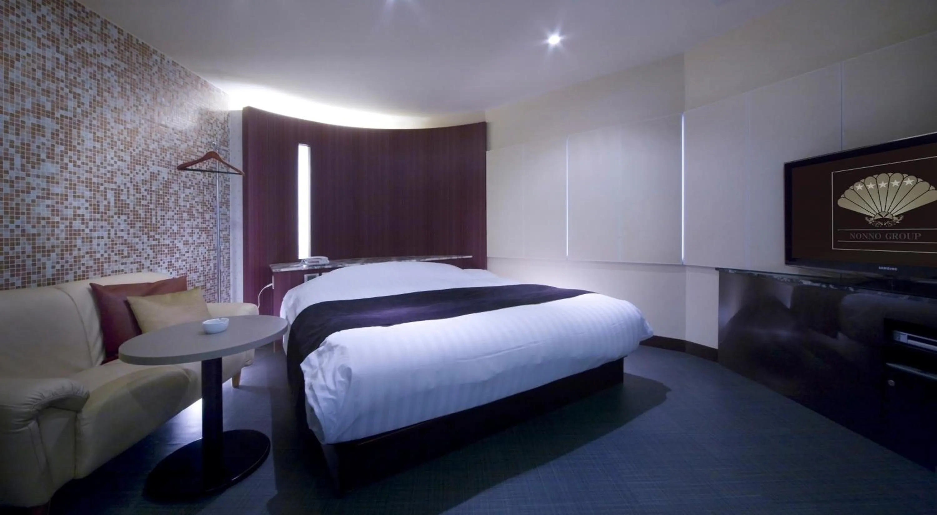 Bed in Hotel Glow Yokkaichi (Adult Only)