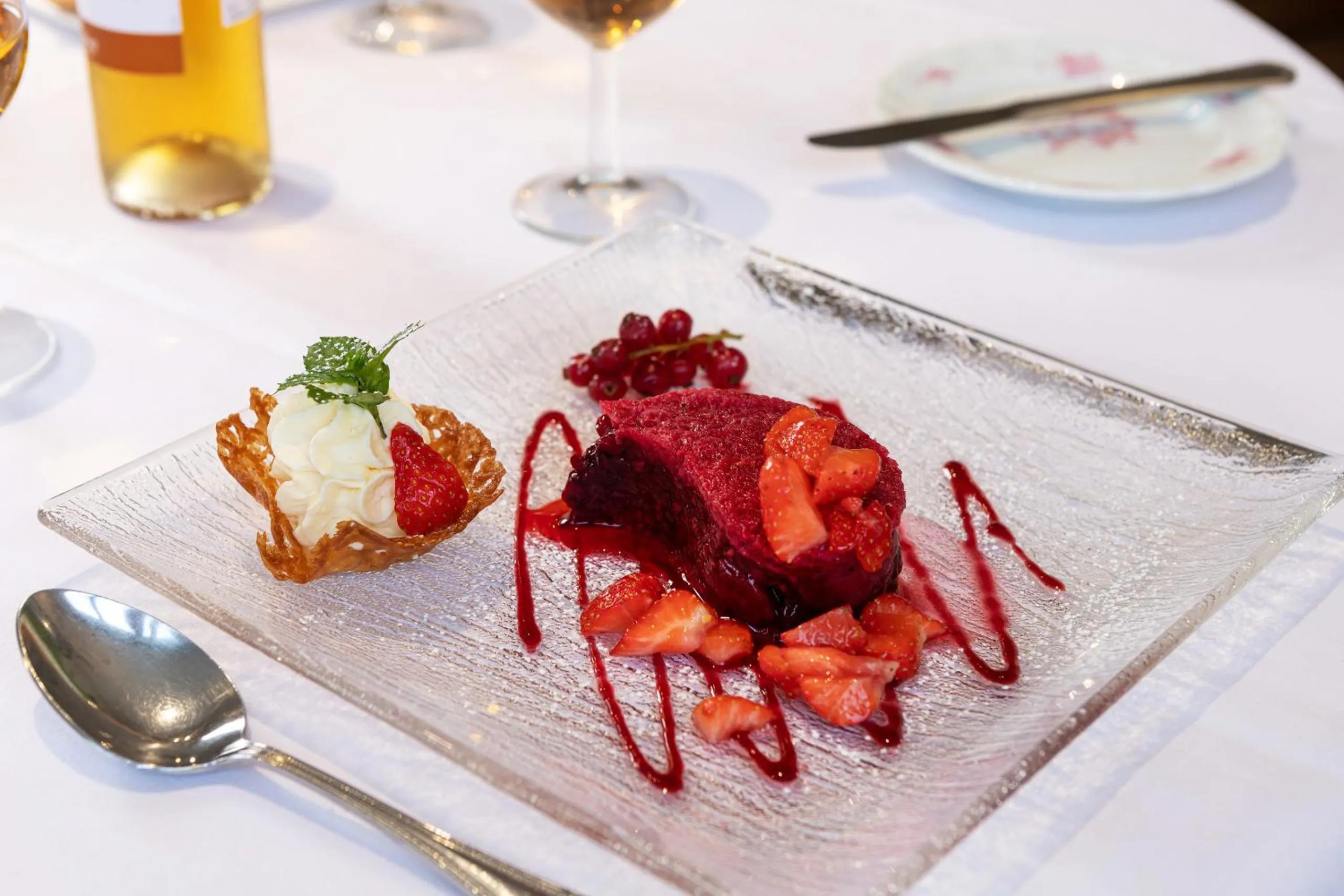Food close-up in Ees Wyke Country House