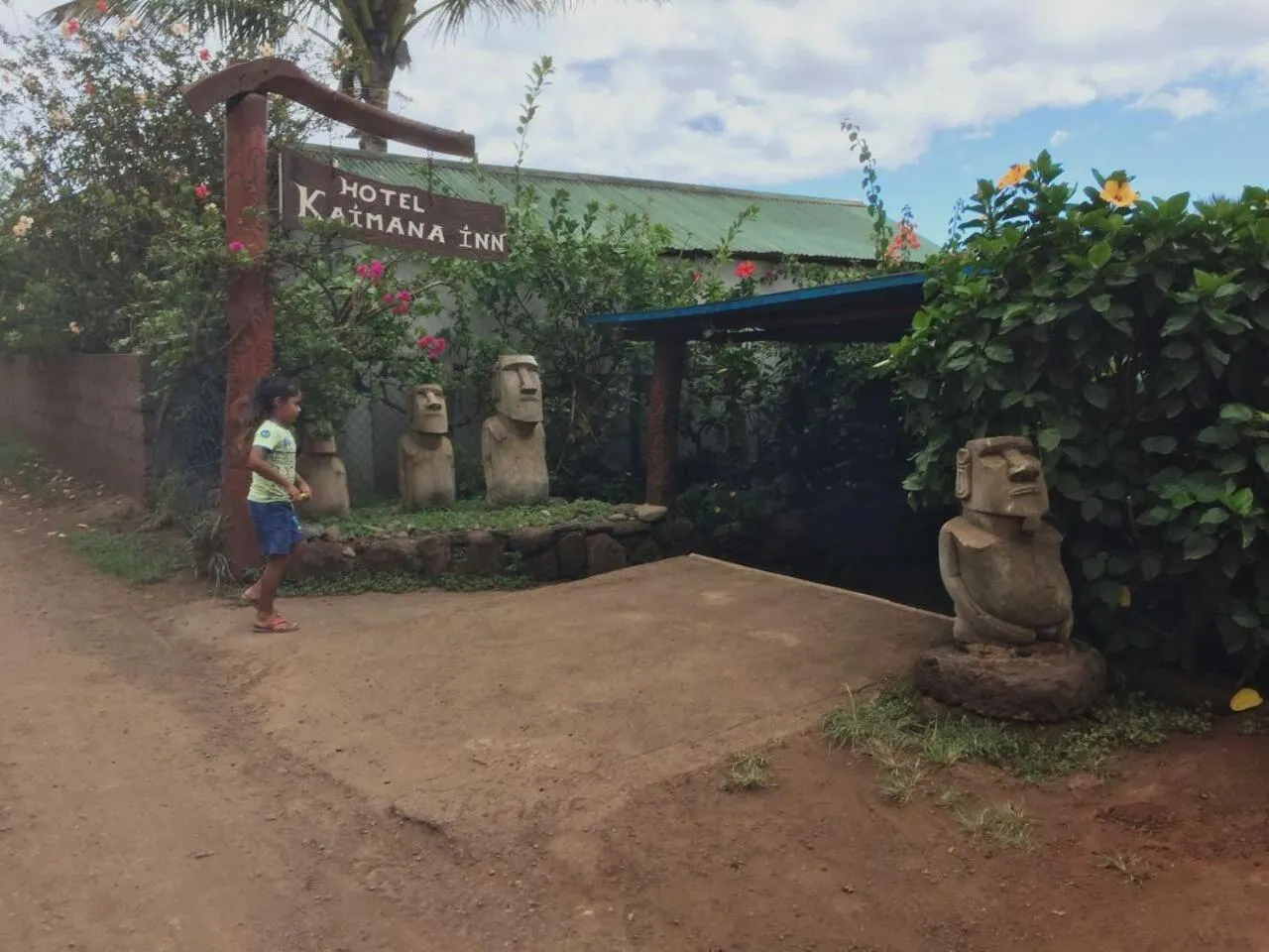 Lobby or reception in Kaimana Inn Rapa Nui