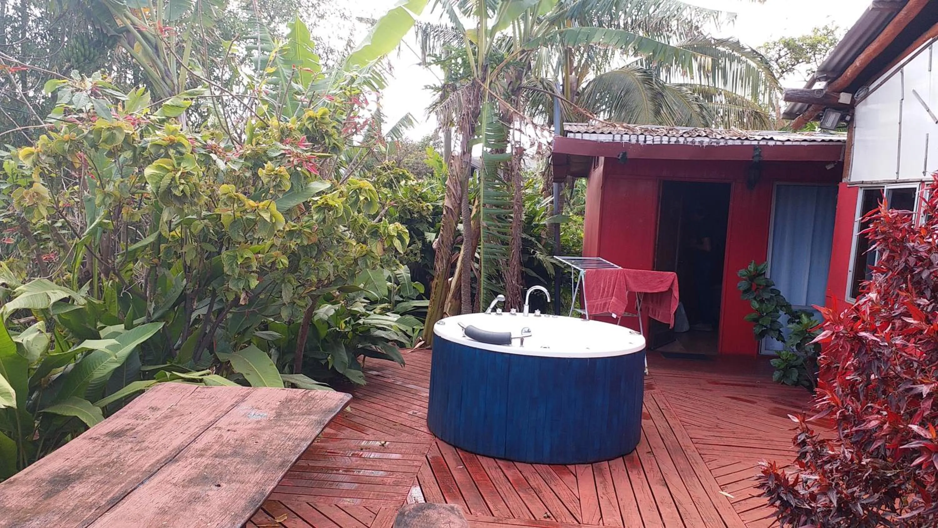 Patio in Kaimana Inn Rapa Nui