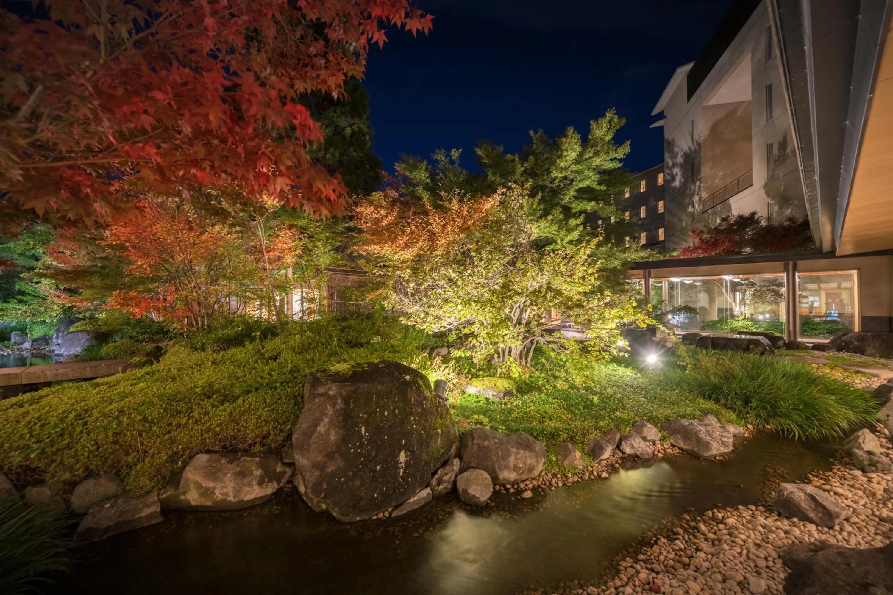Garden in Iizaka Onsen Surikamitei Ohtori