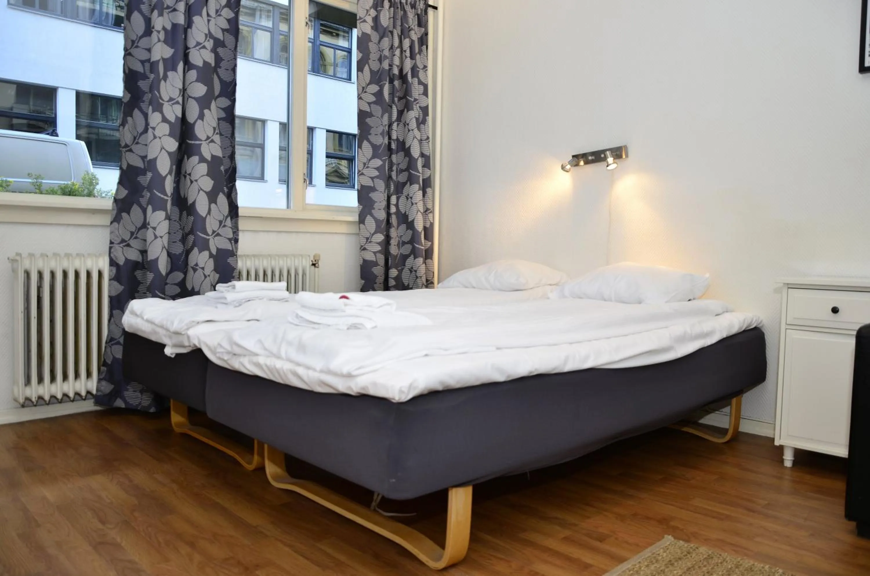 Bed in Forenom Serviced Apartments Oslo Rosenborg